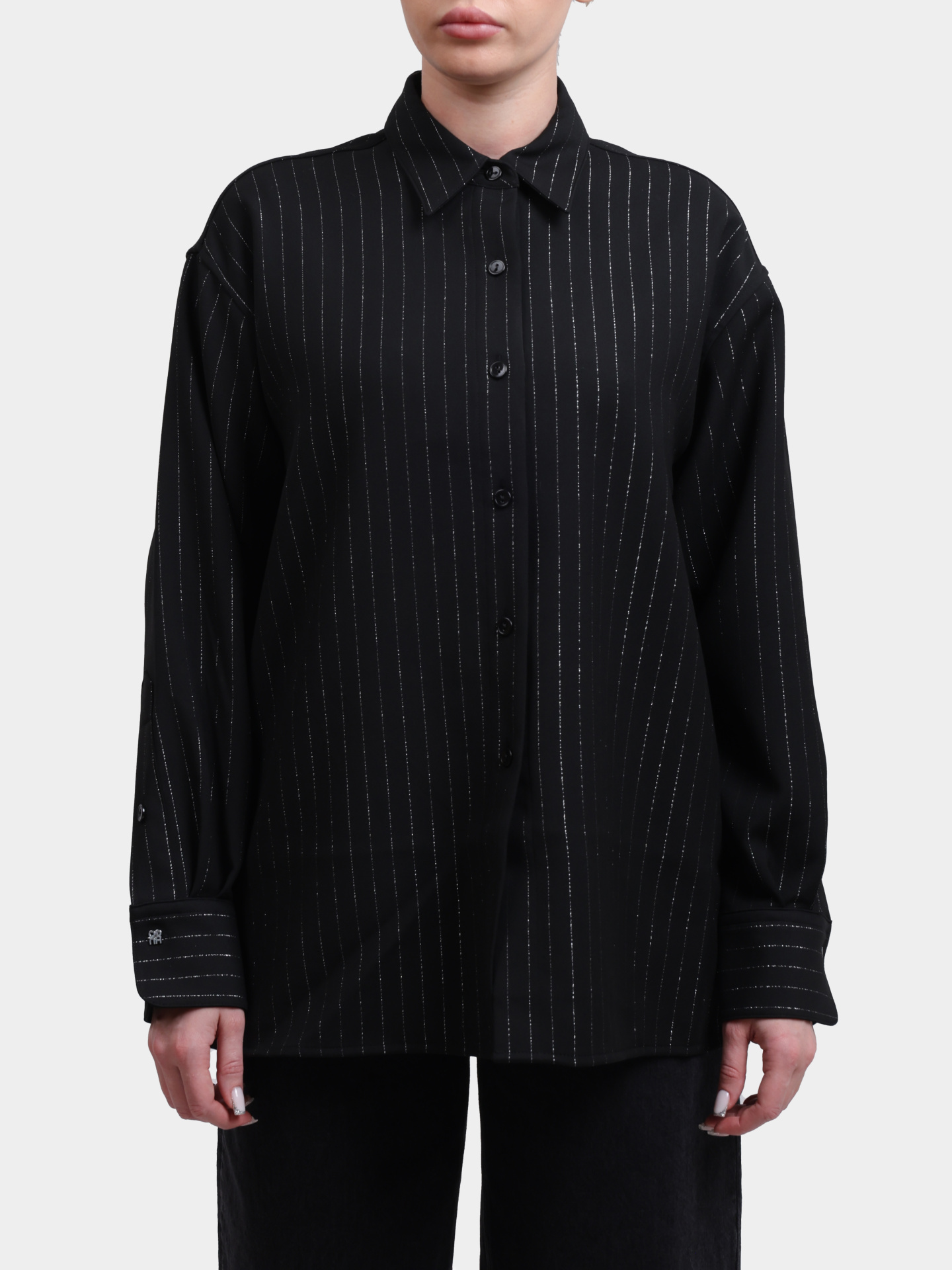 Рубашка Eskil 10273740 01 50548417 965 черная женская — купить в интернет-магазине Verdistore