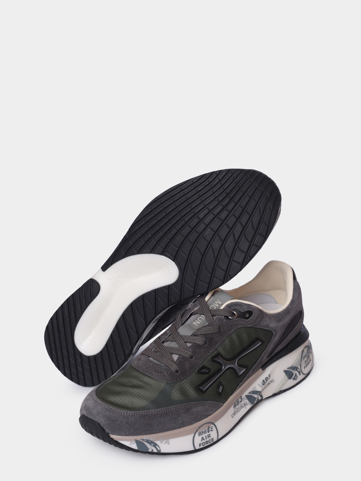 Кроссовки Premiata MOERUN VAR 7106 комбинированные мужские  — купить в интернет-магазине Verdistore