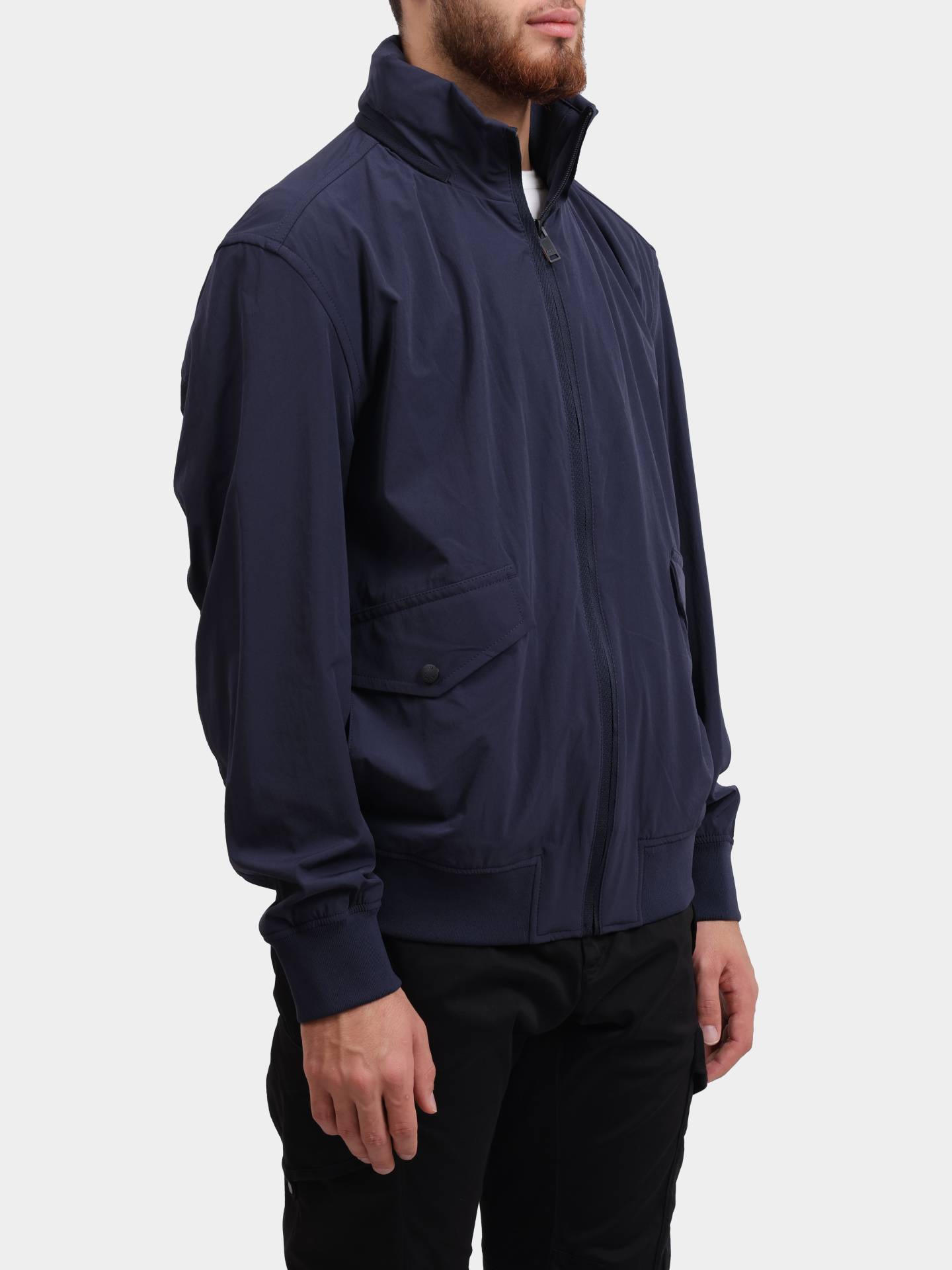 Куртка Boss 50543389 404 темно-синяя мужская — купить в интернет-магазине Verdistore