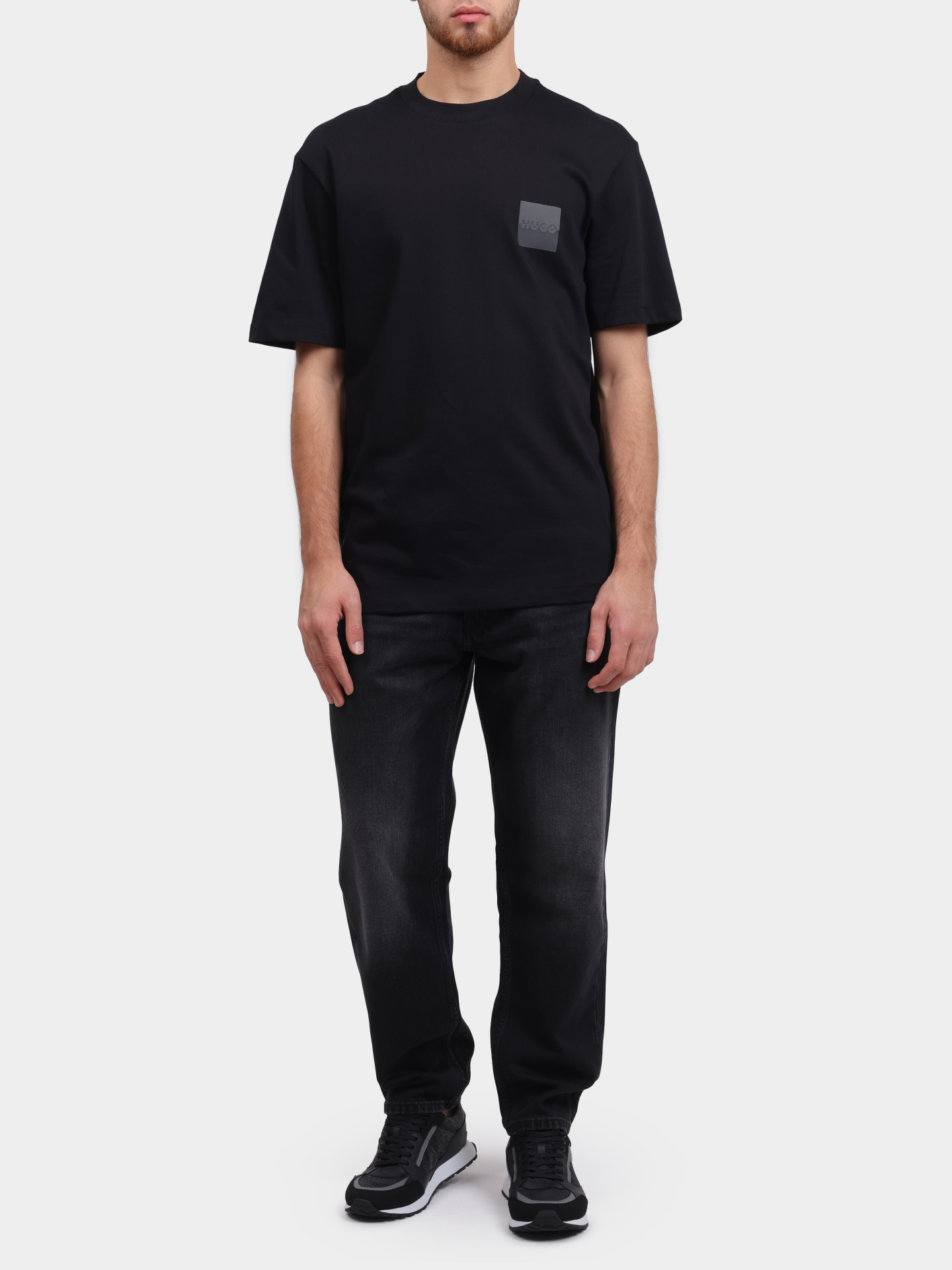 Футболка Hugo 50542816 001 хлопковая мужская — купить в интернет-магазине Verdistore