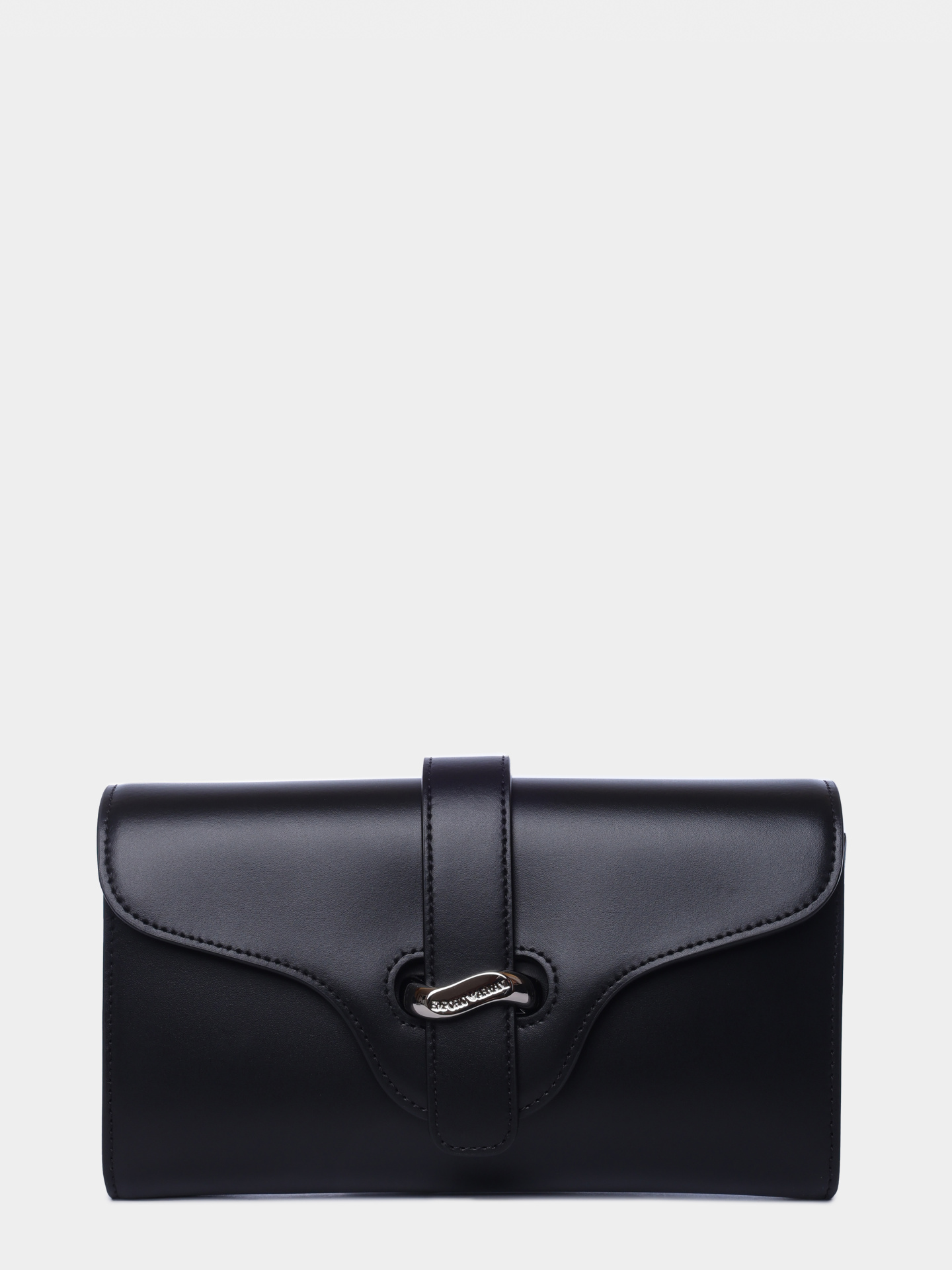 Клатч Emporio Armani EW004420 AF25356 UC001 черный женский с крупной металлической застежкой — купить в интернет-магазине Verdistore