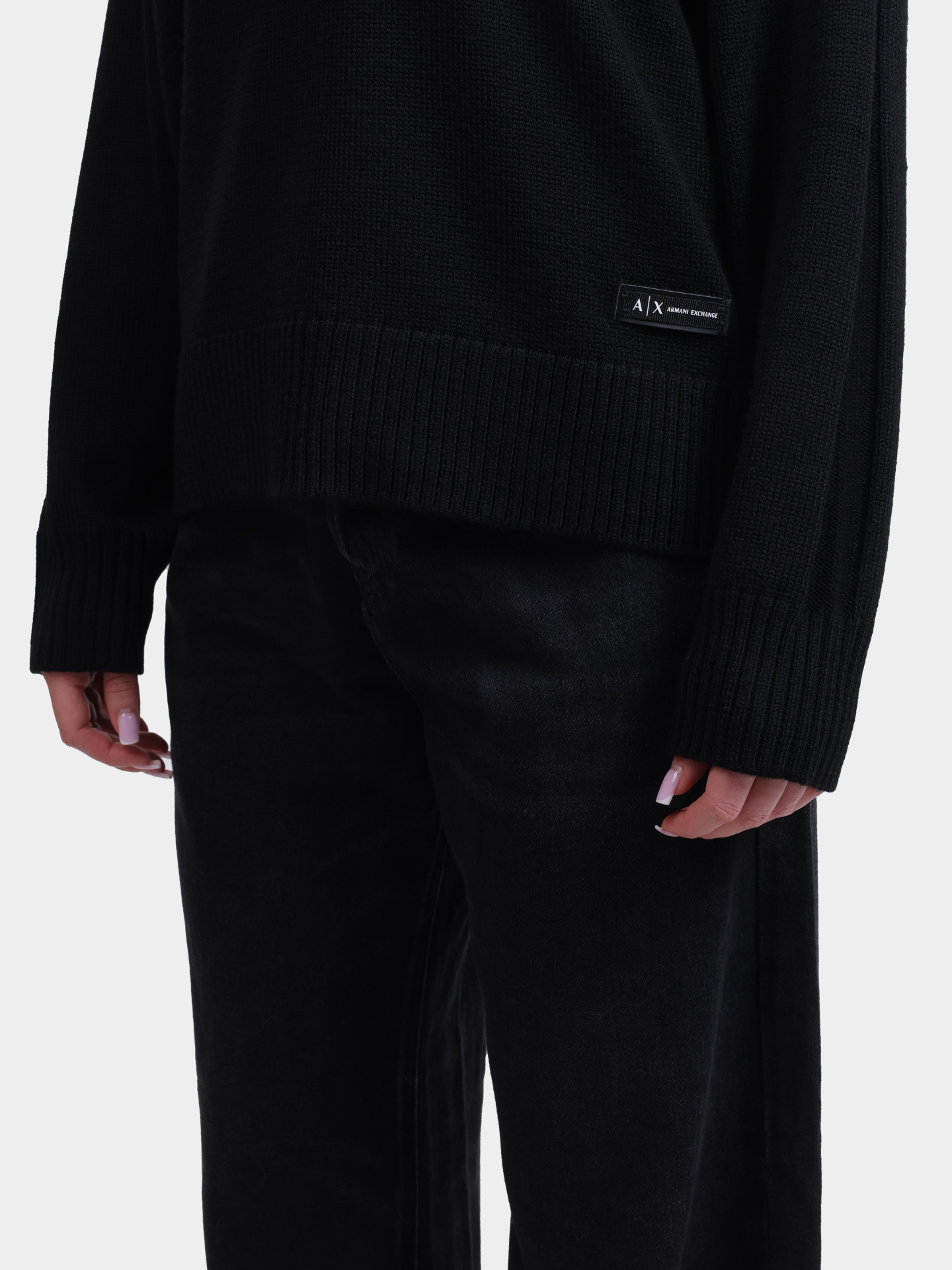 Свитшот XW001335 AF13774 UC001 черный женский — купить в интернет-магазине Verdistore