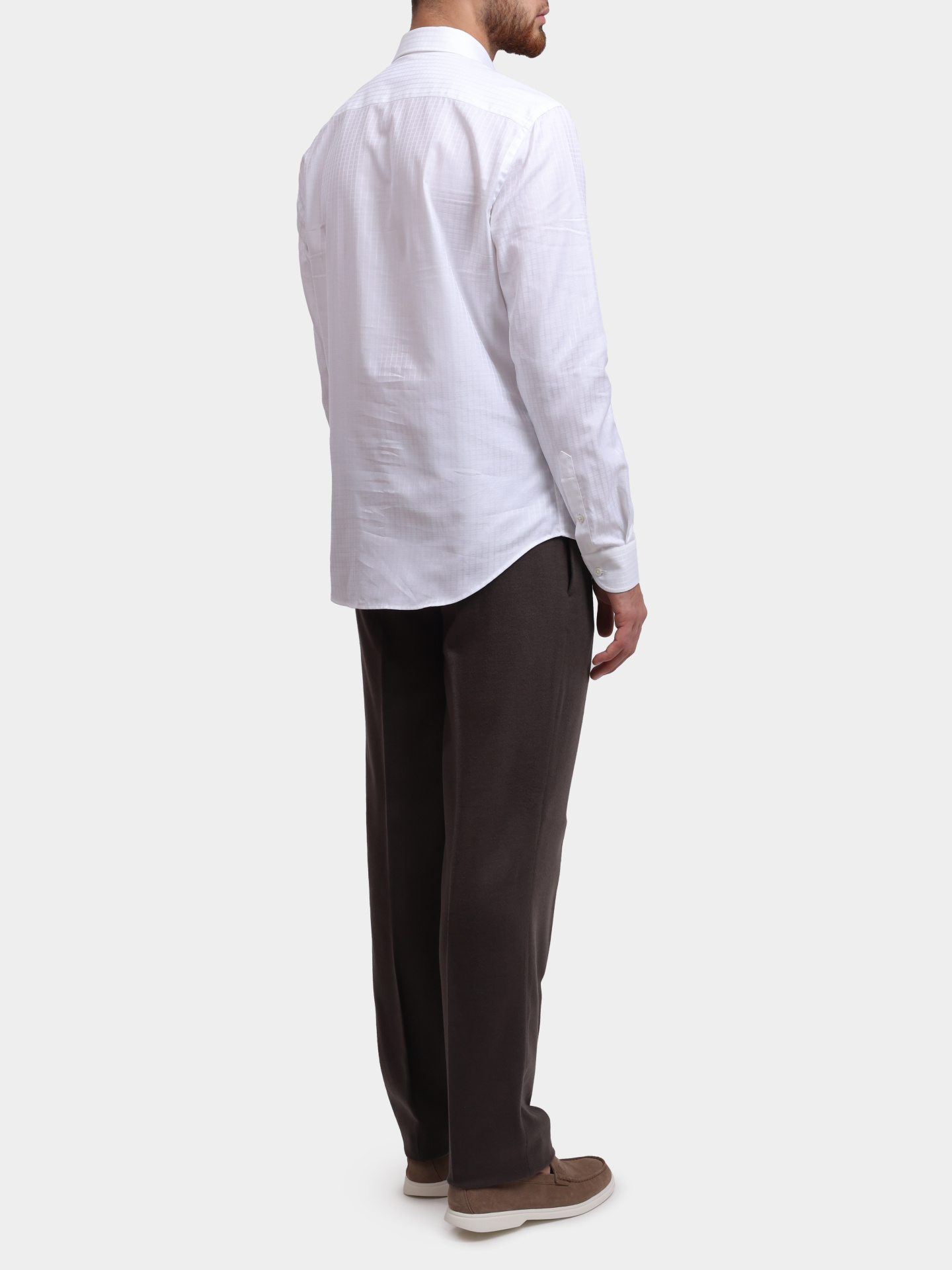 Рубашка Emporio Armani EM000099 TE16909 F0004 хлопковая мужская — купить в интернет-магазине Verdistore