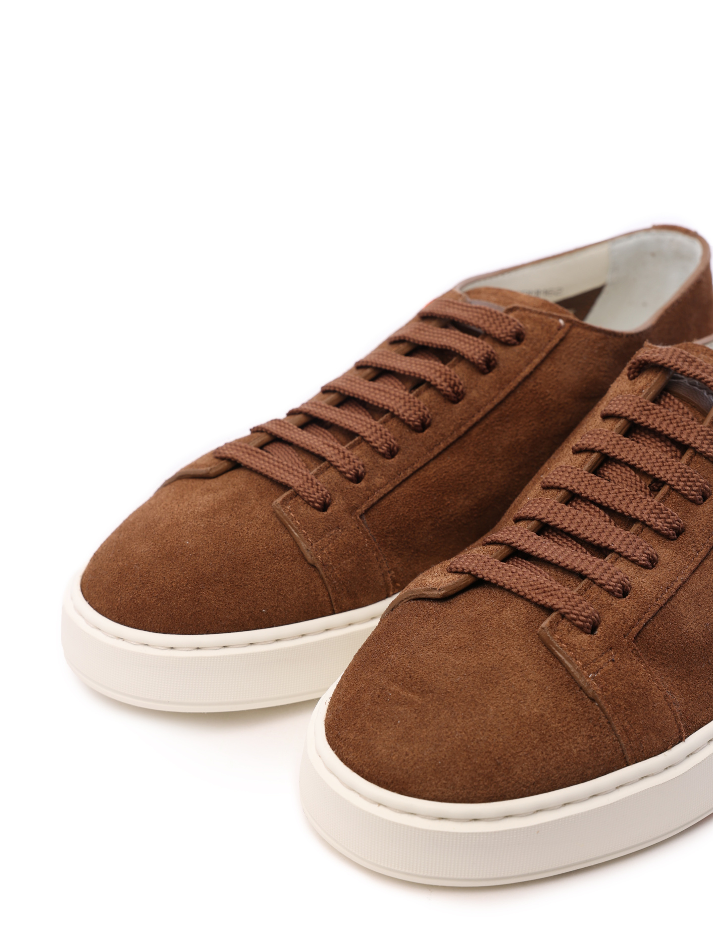 Кеды замшевые коричневые на шнурках — купить в интернет-магазине Verdistore