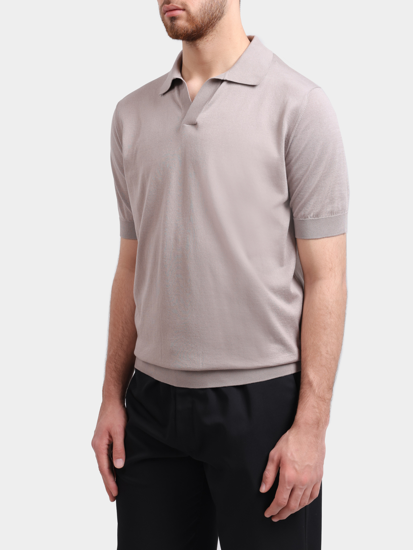 Поло Lardini CNLPMC102 CN64020 мужское бежевое — купить в интернет-магазине Verdistore