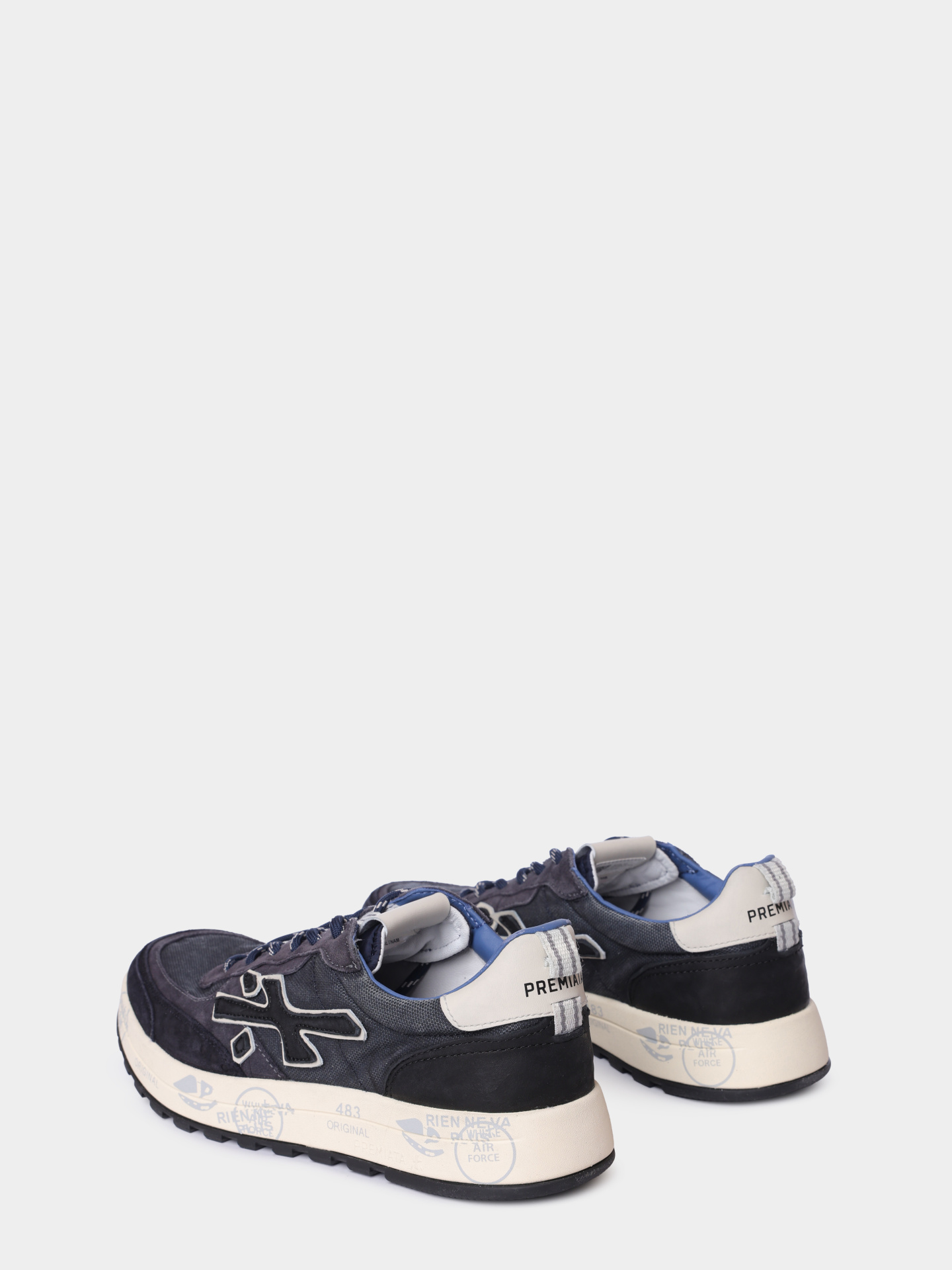 Кроссовки Premiata NOUS VAR 7726 комбинированные мужские — купить в интернет-магазине Verdistore