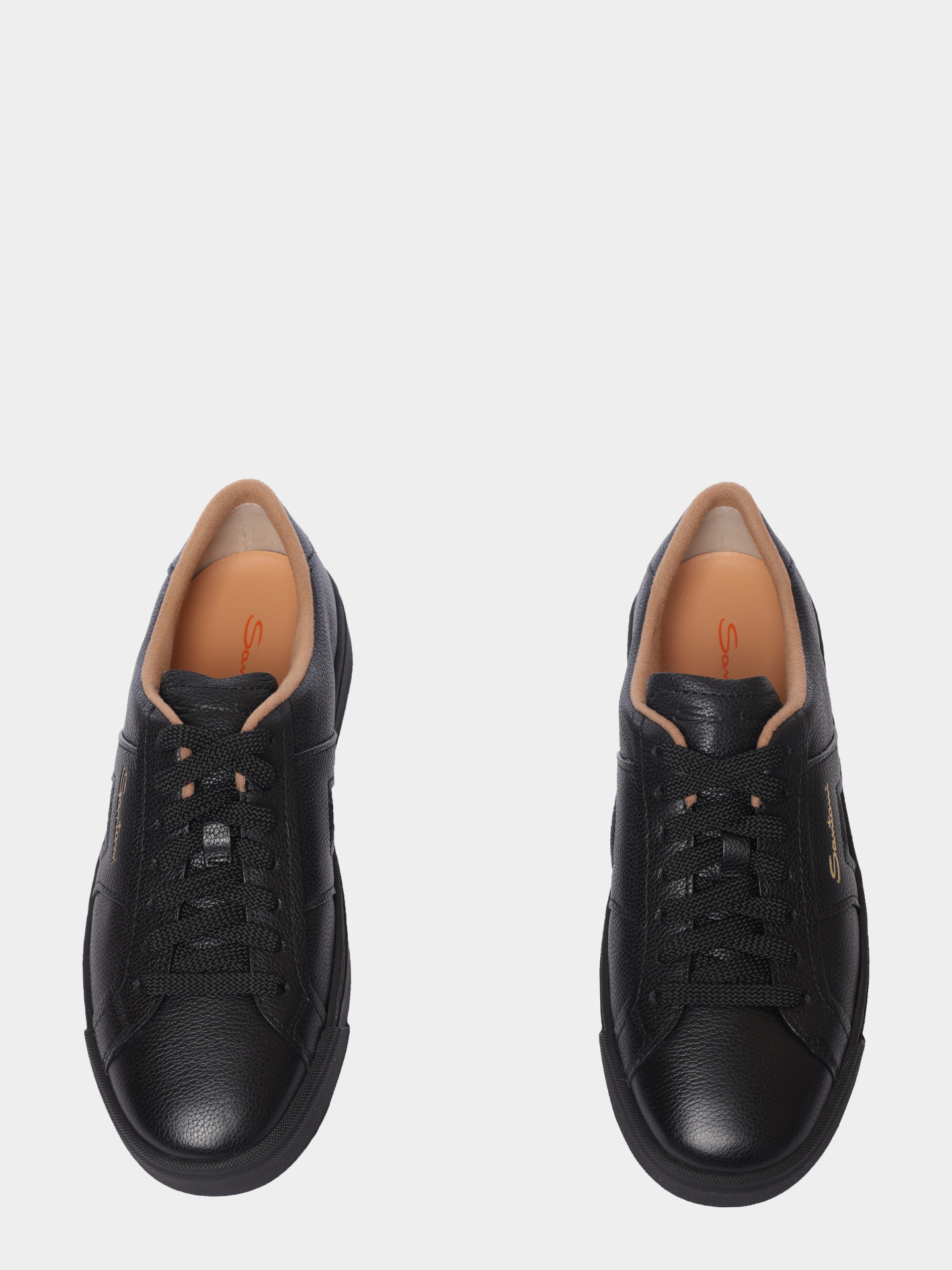 Кеды Santoni WBGG61321NERKDYIN01 кожаные женские — купить в интернет-магазине Verdistore