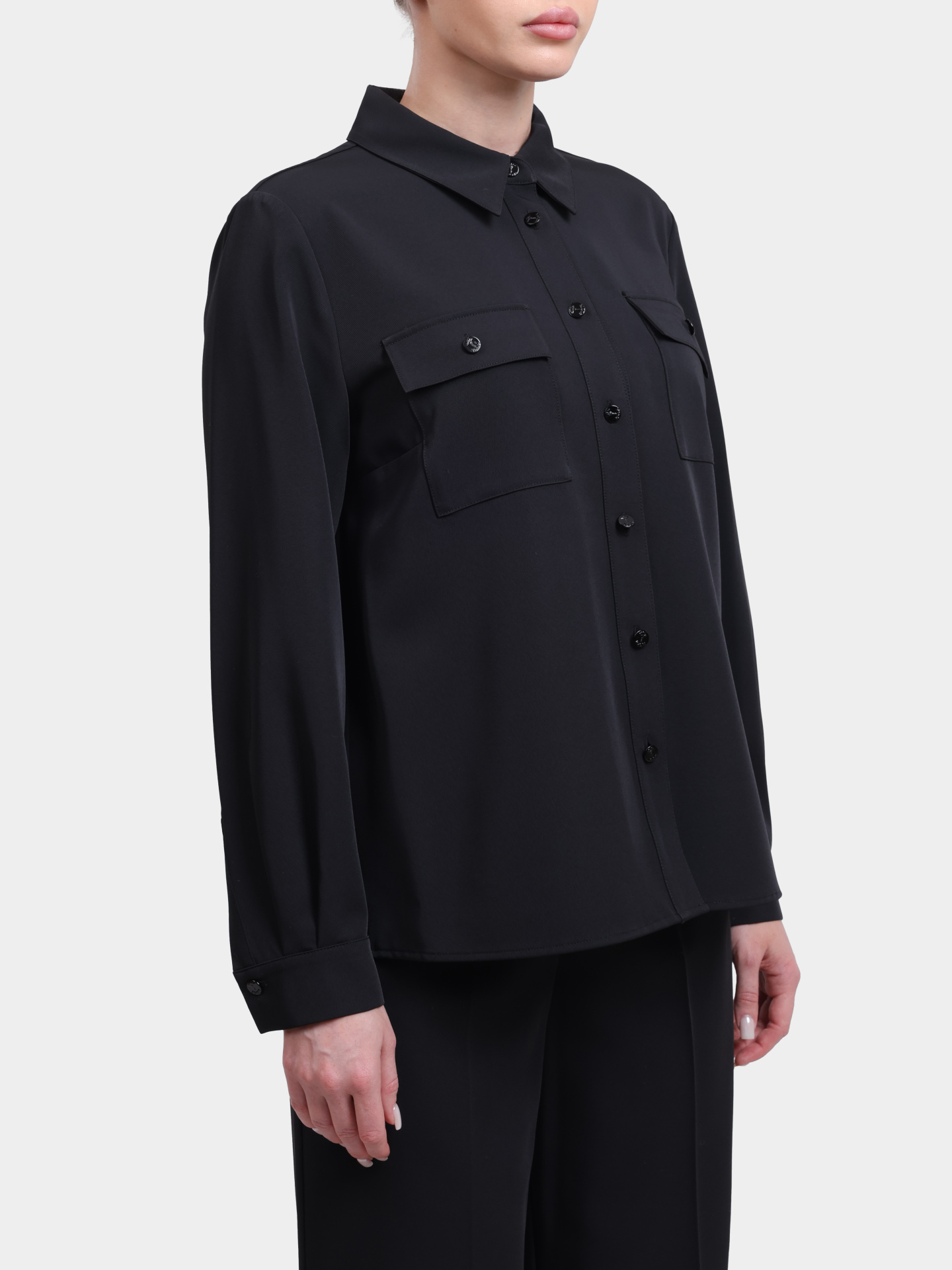 Блузка 58 254B58Bakara 10017932 001 черная женская — купить в интернет-магазине Verdistore