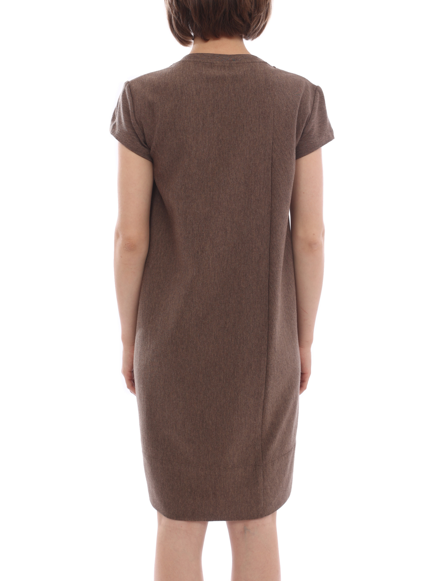 Платье Brunello Cucinelli M0R26A4007 коричневое женское — купить в интернет-магазине Verdistore