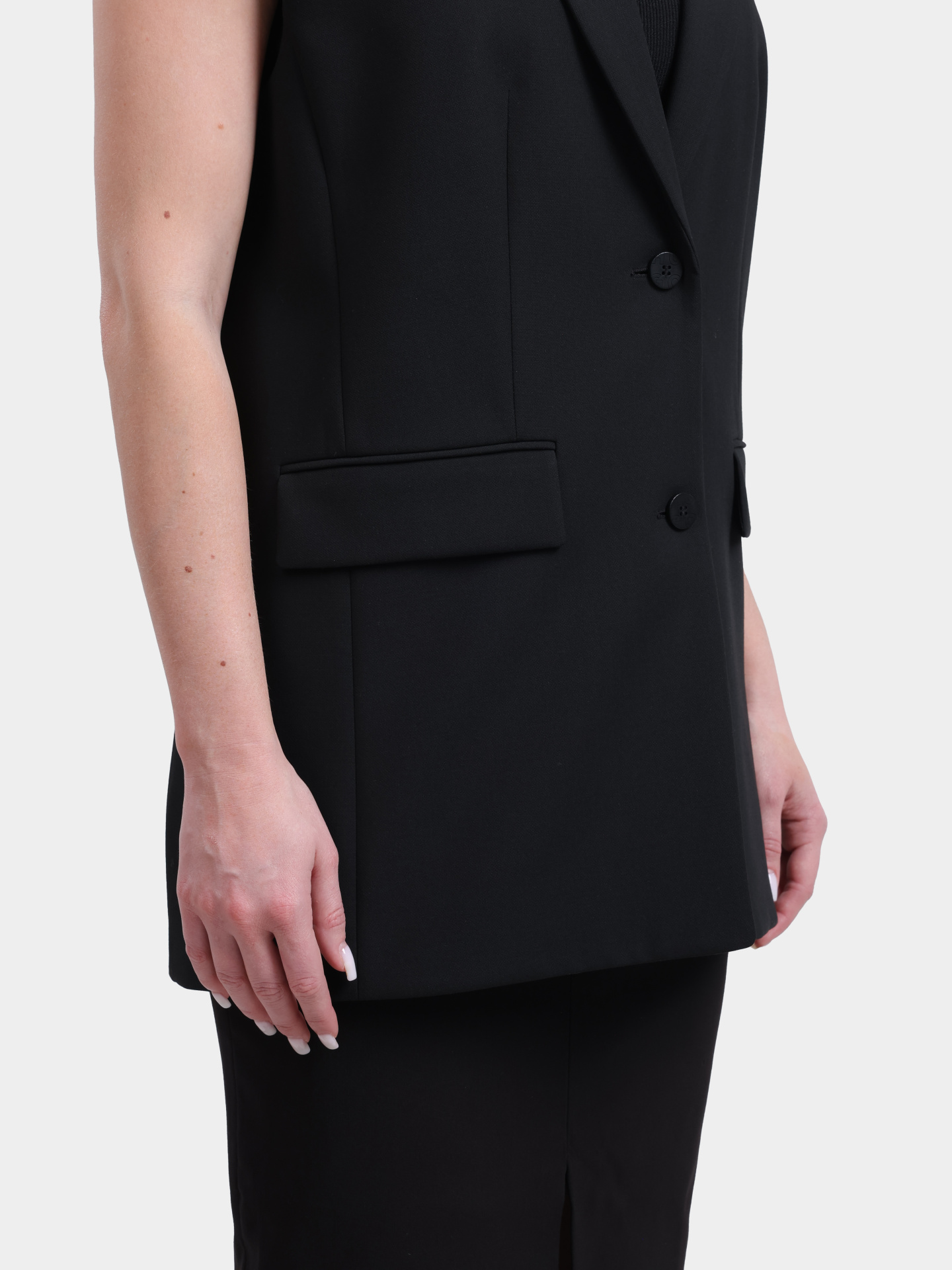 Жилет Hugo 50475802 001 черный женский — купить в интернет-магазине Verdistore