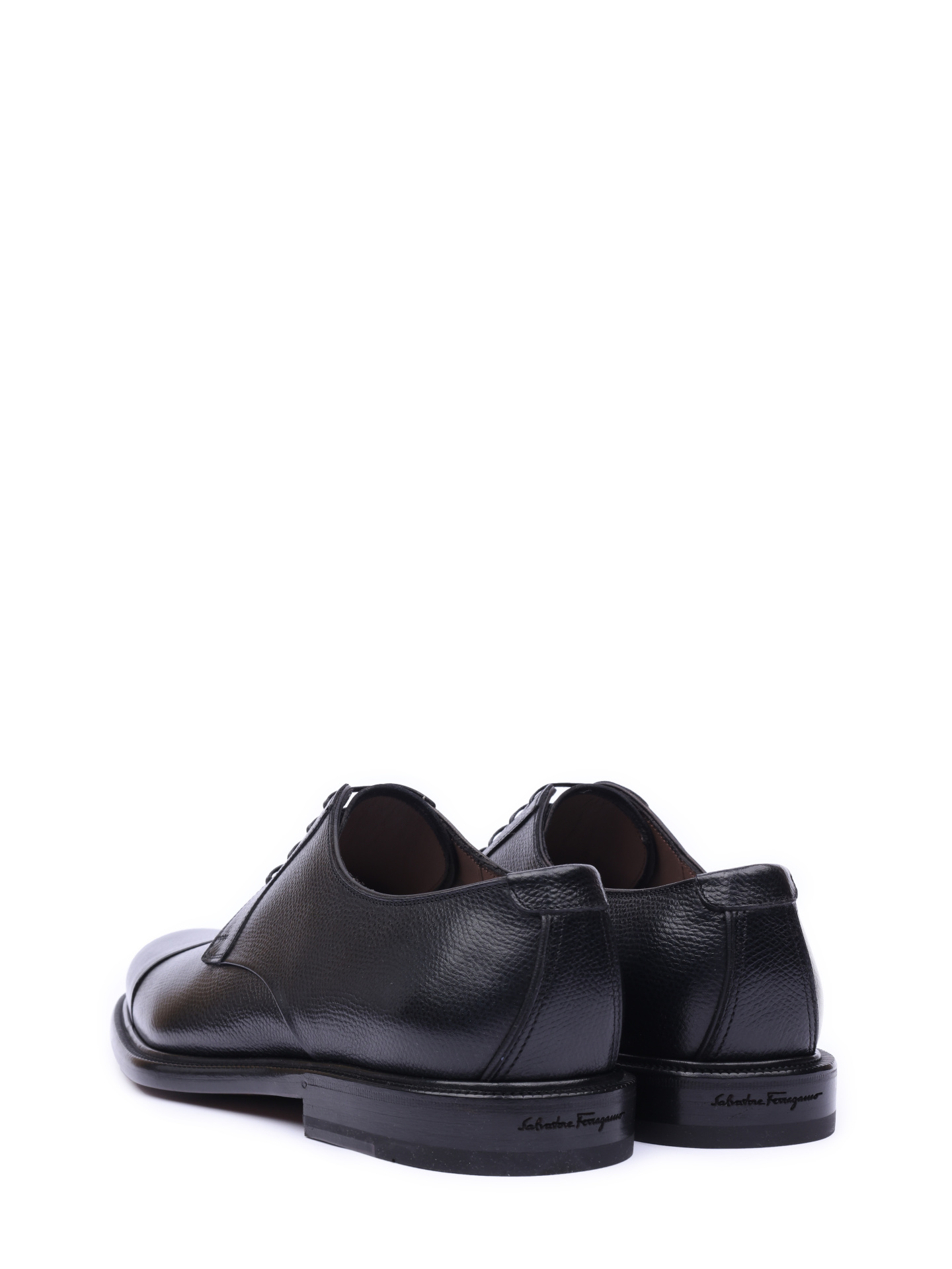 Дерби Z-07349383E из гибкой кожи с легкой фактурой — купить в интернет-магазине Verdistore