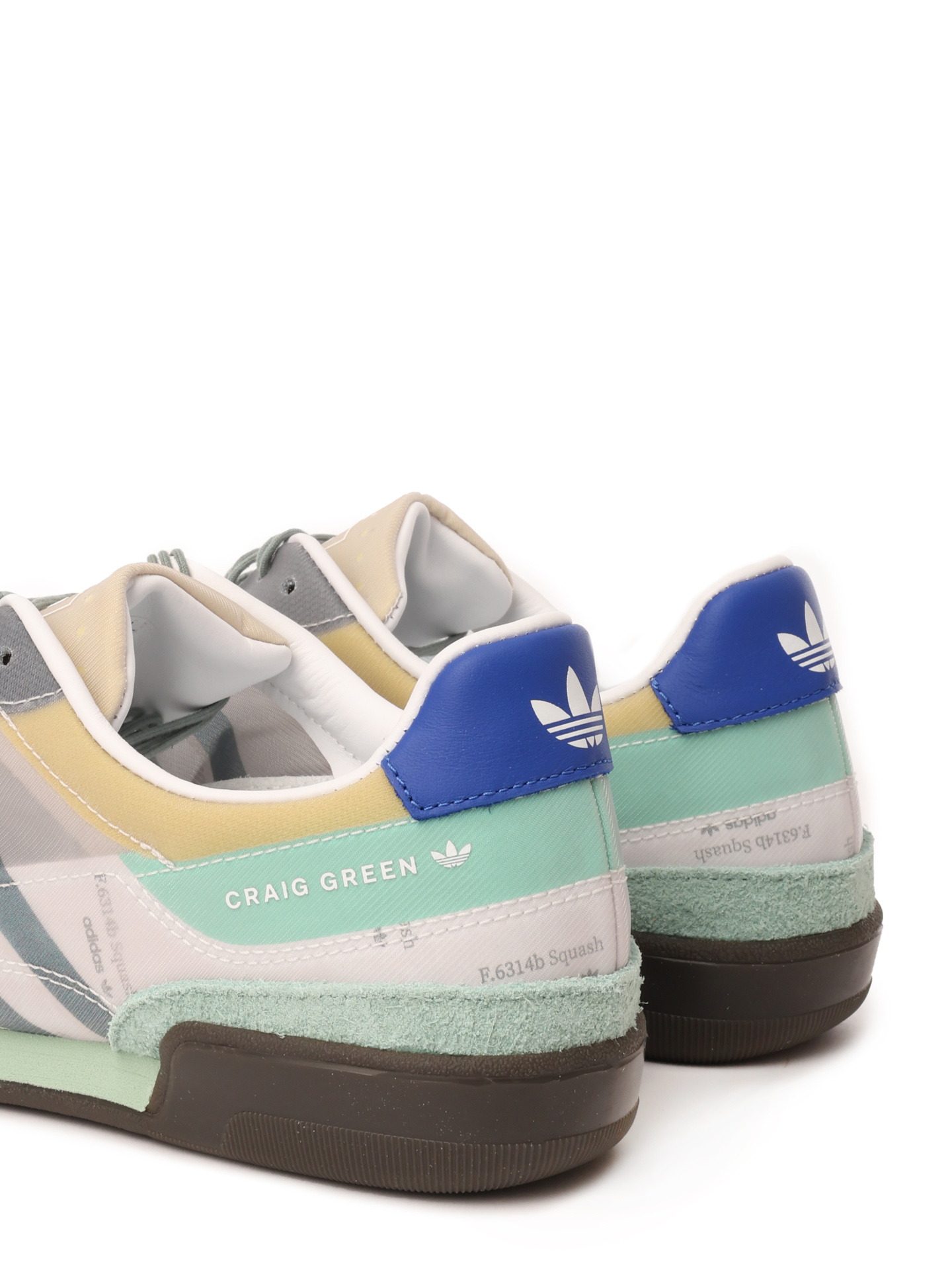 Кеды Adidas Craig Green IH0792 голубые мужские комбинированные — купить в интернет-магазине Verdistore
