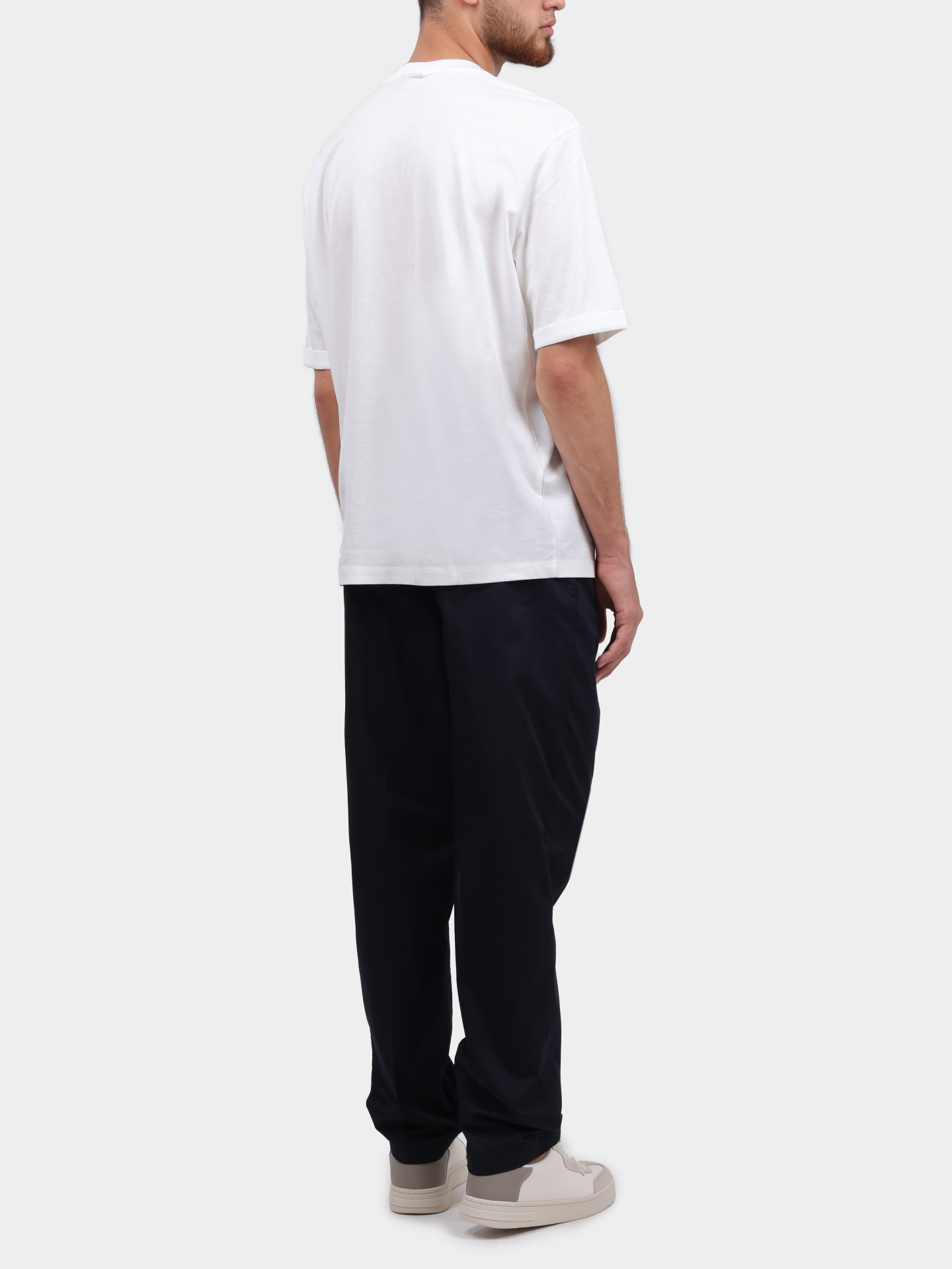 Брюки Armani Exchange XM000361 AF12307 UB101 темно-синие мужские — купить в интернет-магазине Verdistore