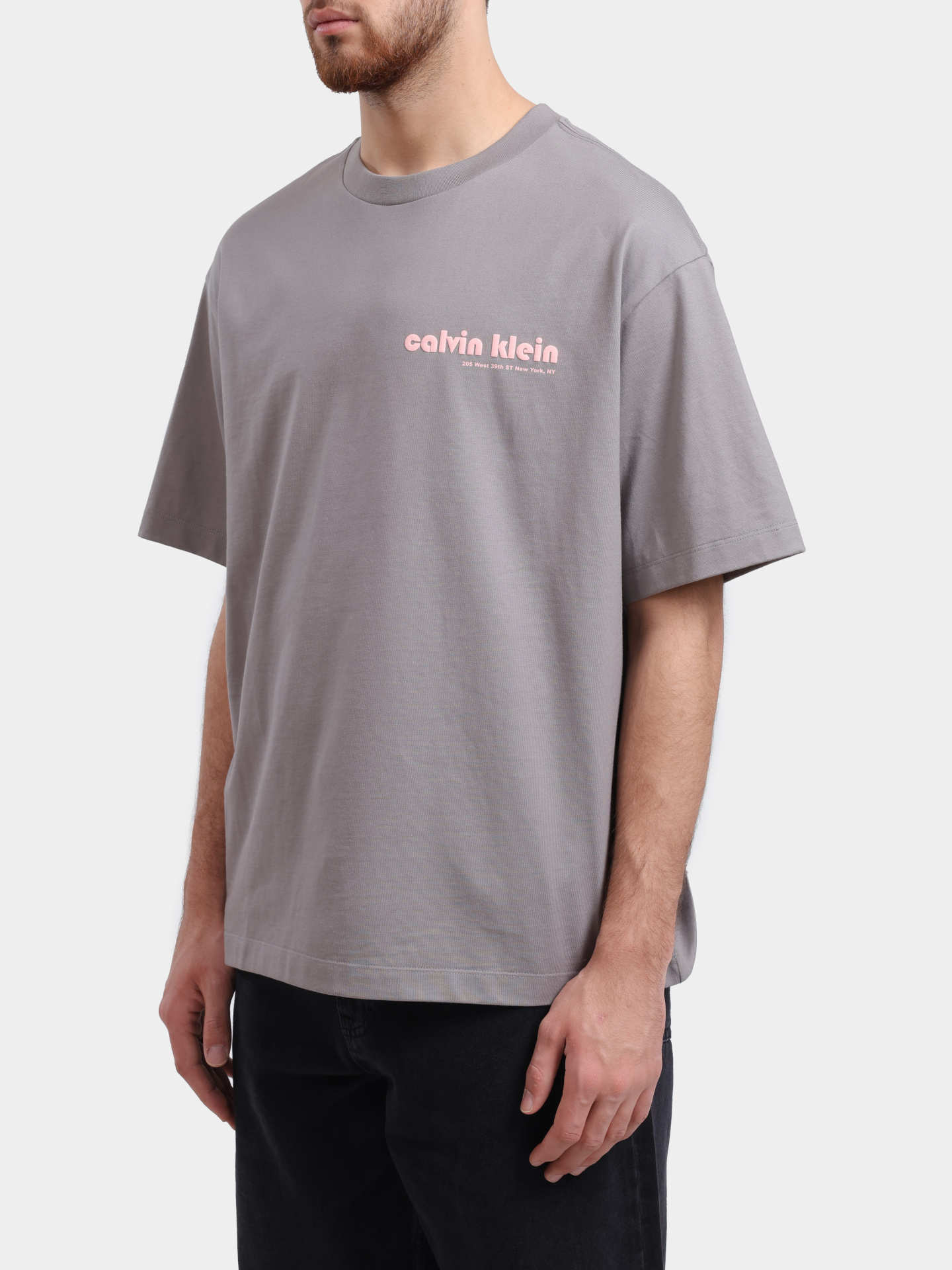 Футболка Calvin Klein Jeans LV04RC829G PFP хлопковая мужская — купить в интернет-магазине Verdistore