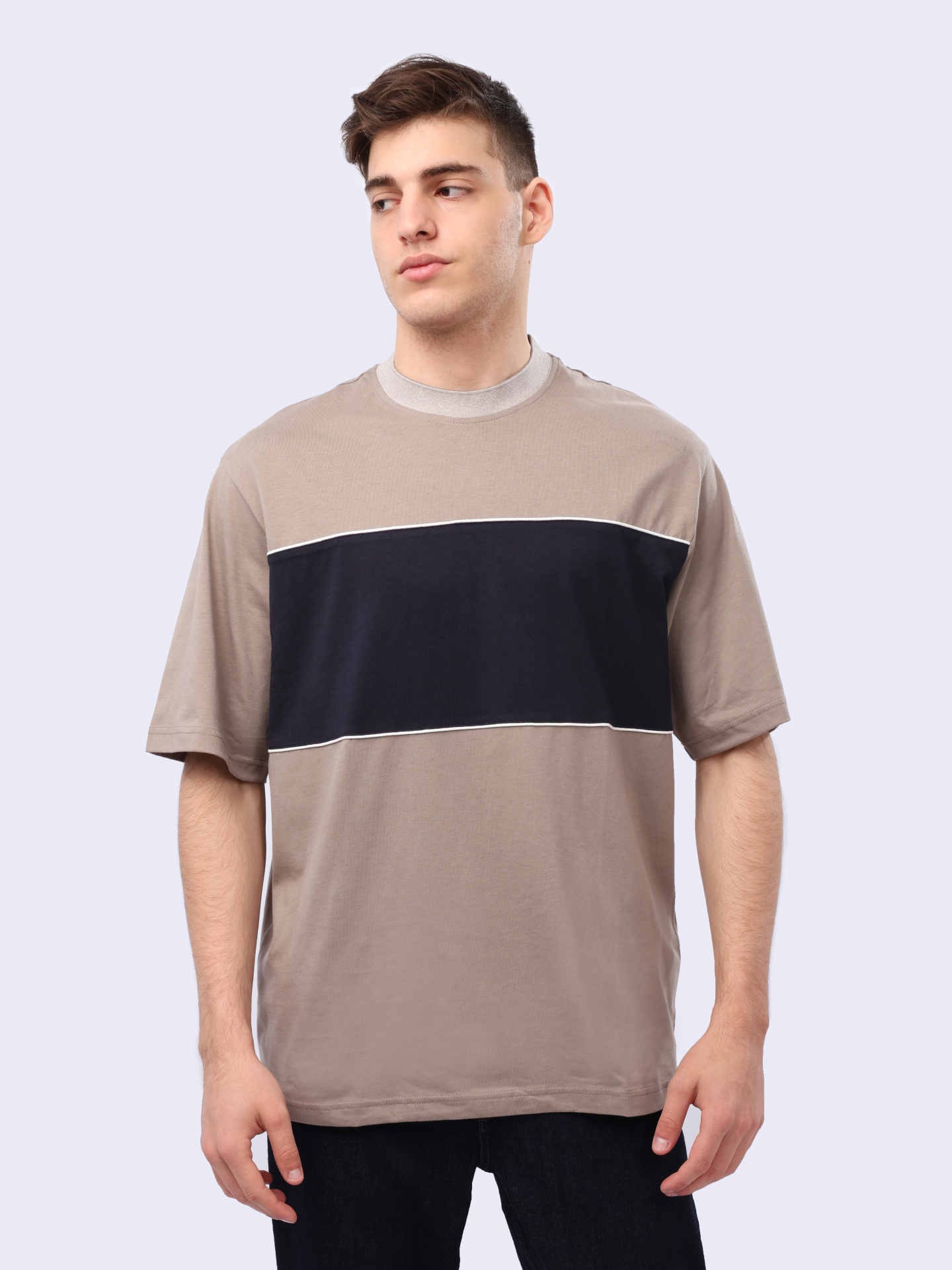 Футболка Armani Exchange 6DZMJP ZJ9JZ 17AC комбинированная мужская — купить в интернет-магазине Verdistore