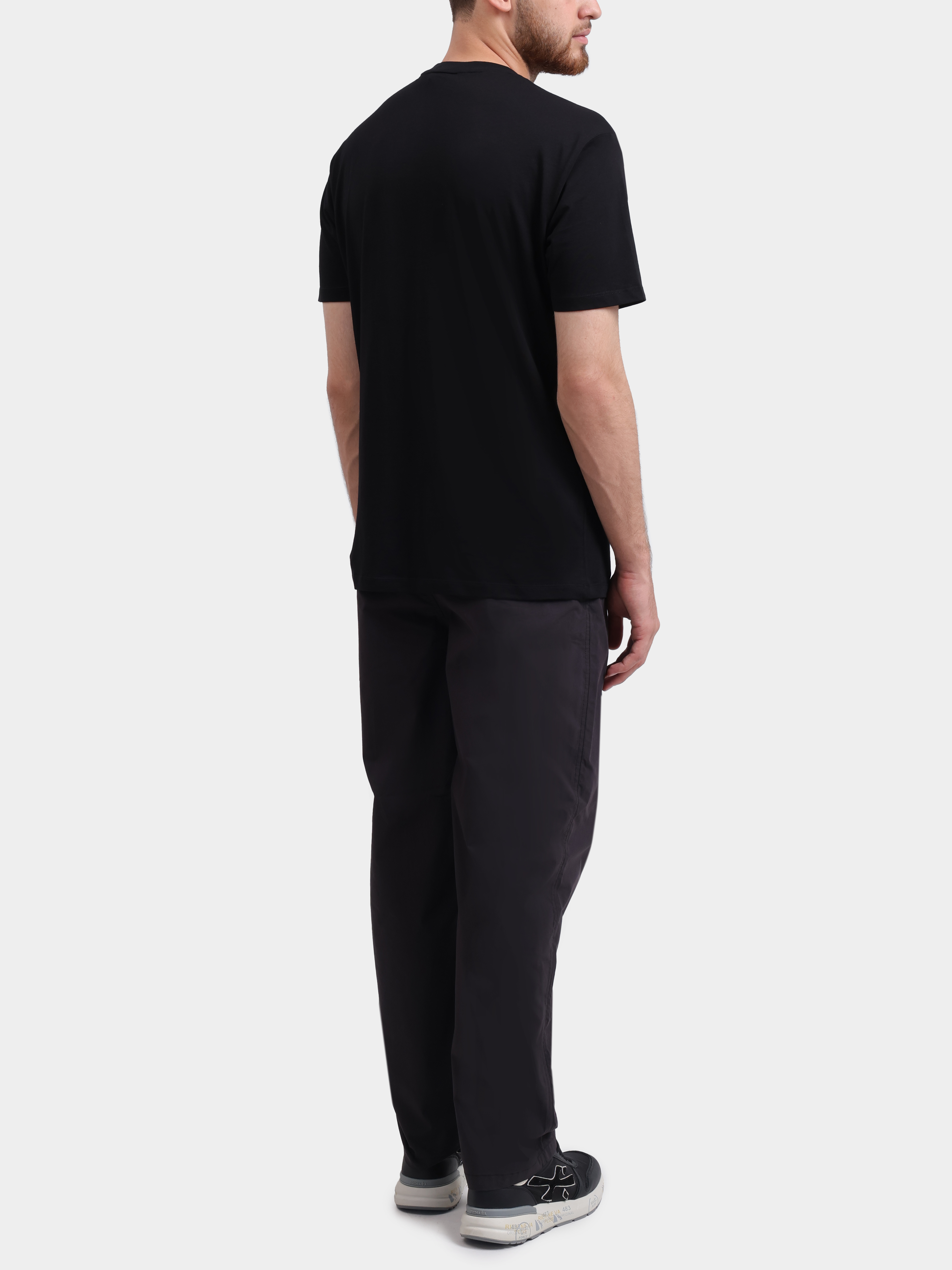 Брюки Armani Exchange XM002273 AF22686 UC001 черные мужские — купить в интернет-магазине Verdistore
