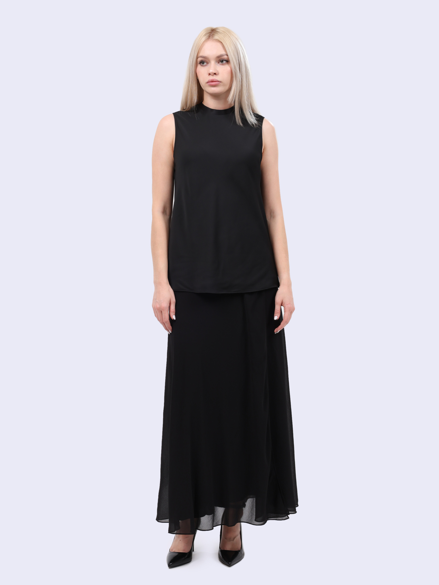 Топ Calvin Klein K20K207289 BEH черный женский — купить в интернет-магазине Verdistore