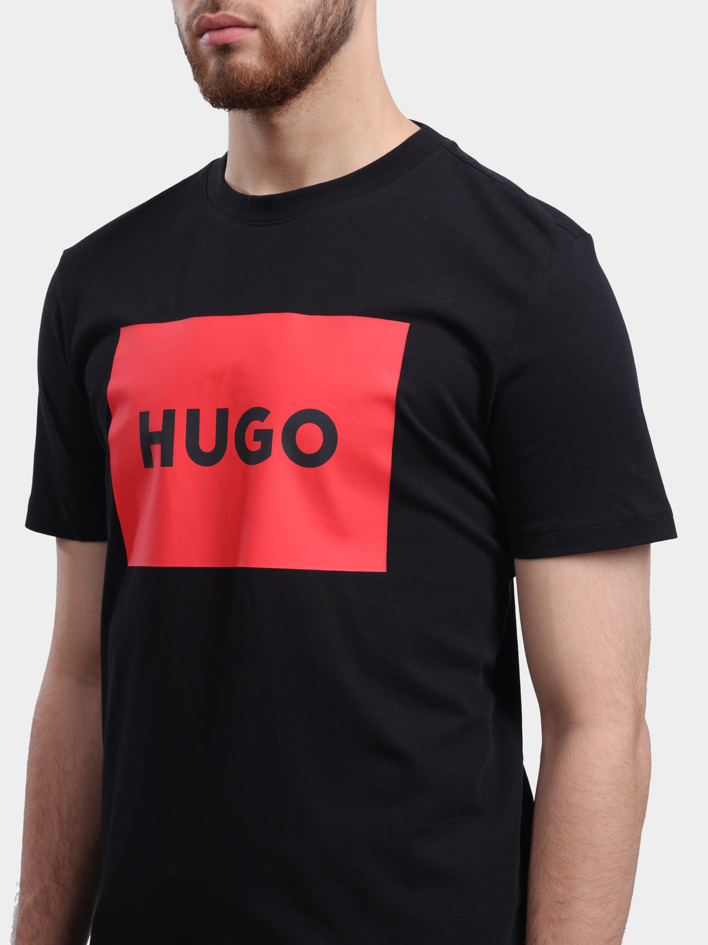 Футболка Hugo 50467952 001 хлопковая мужская — купить в интернет-магазине Verdistore