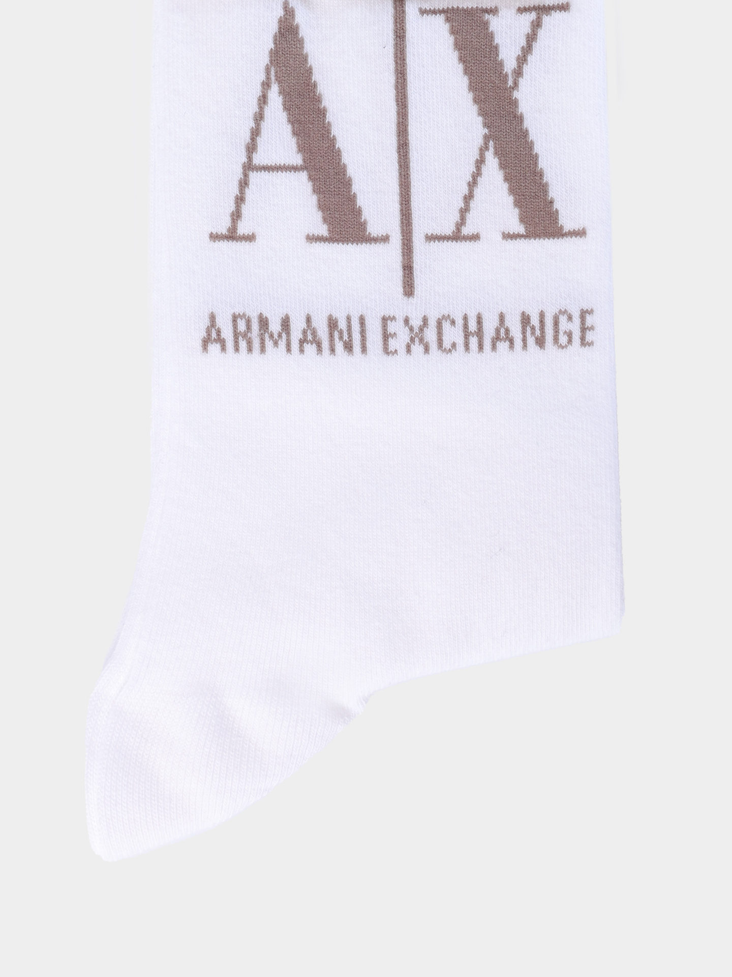 Носки Armani Exchange 953033 CC653 U0009 белые мужские — купить в интернет-магазине Verdistore