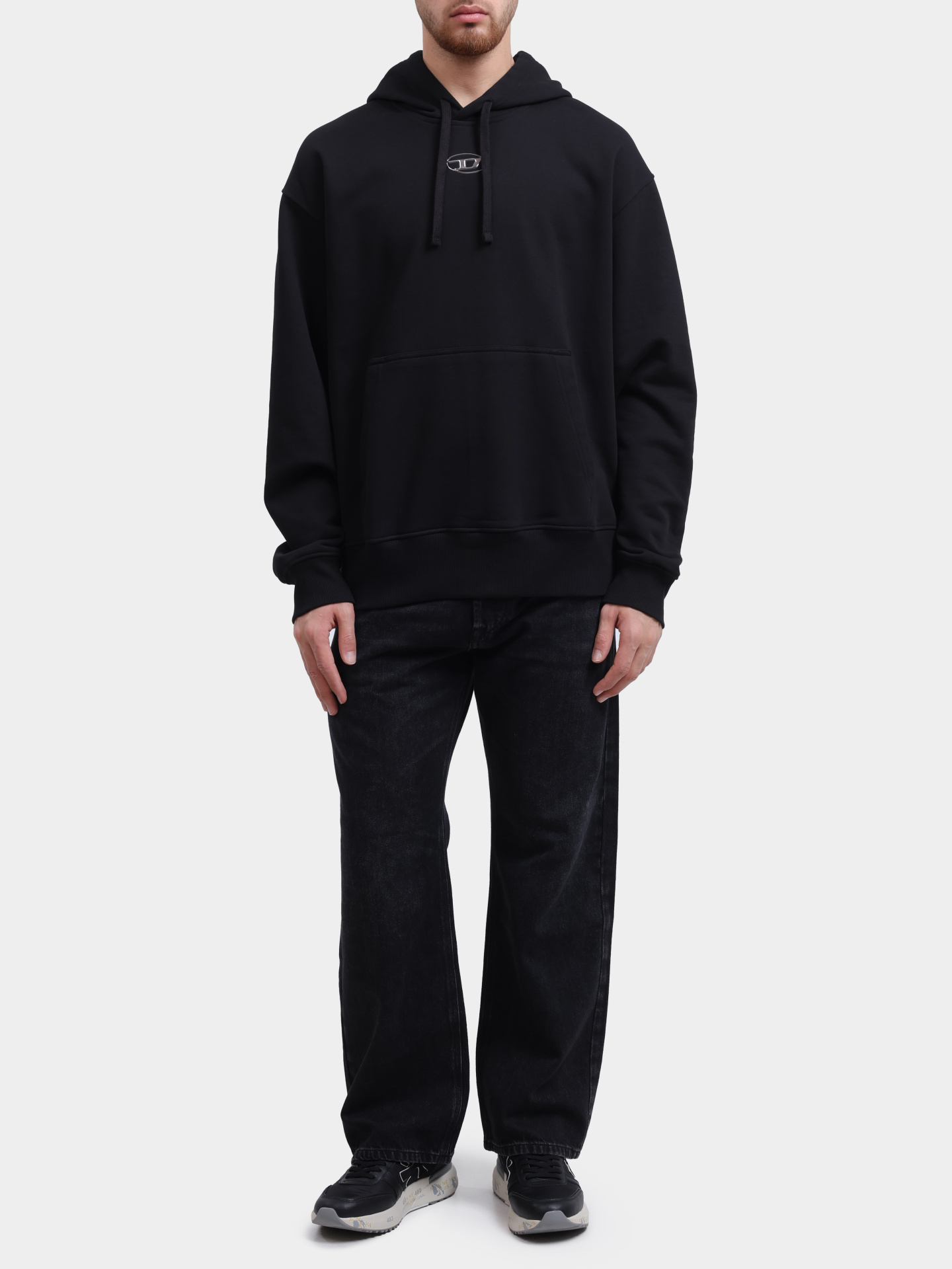 Худи Diesel A098560BMBJ9XX хлопковое мужское — купить в интернет-магазине Verdistore