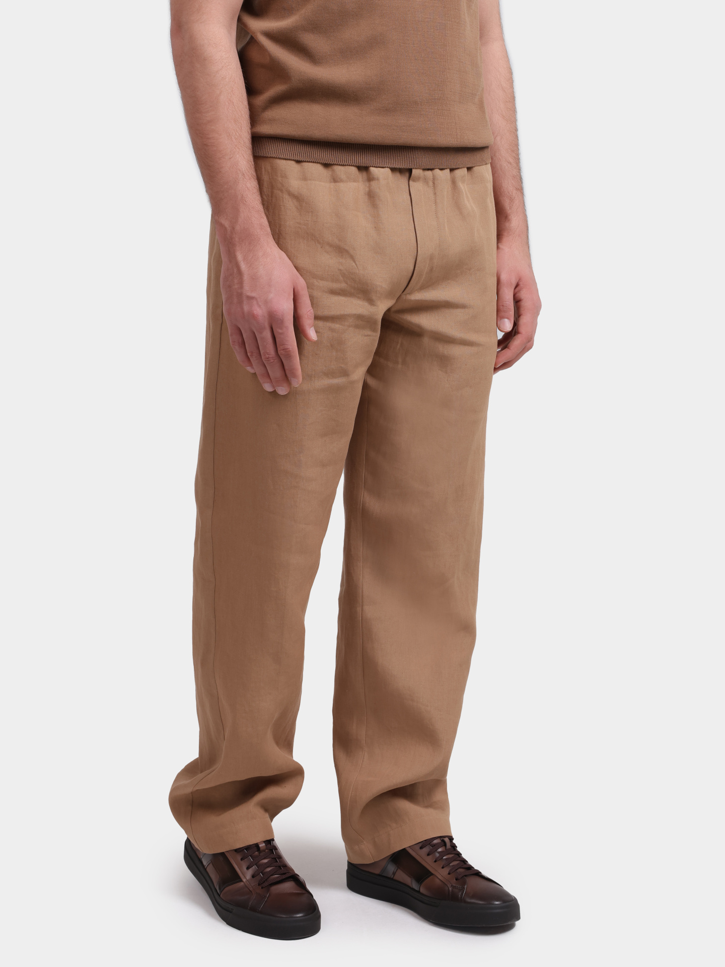 Брюки Lardini PA VICE PAIF66408 льняные мужские — купить в интернет-магазине Verdistore