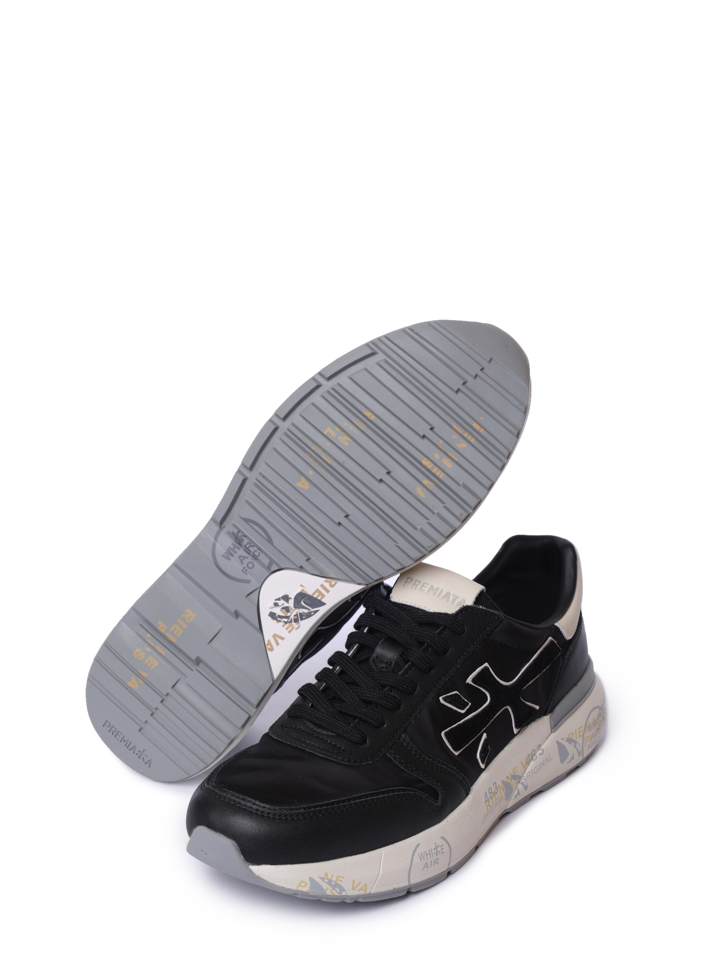 Кроссовки Premiata MICK VAR 7249 комбинированные мужские — купить в интернет-магазине Verdistore