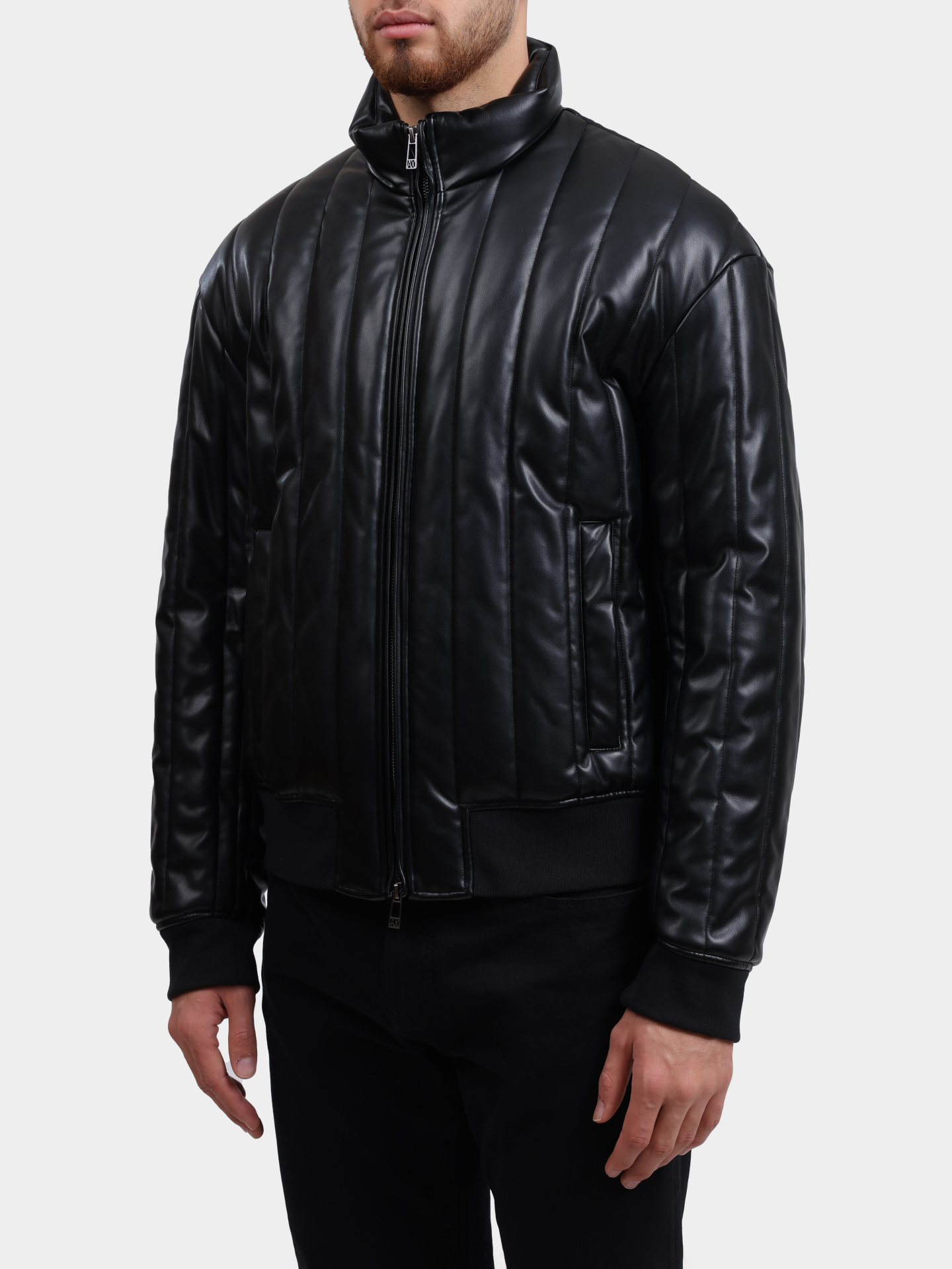 Куртка Armani Exchange XM001124 AF16647 UC001 черная мужская — купить в интернет-магазине Verdistore