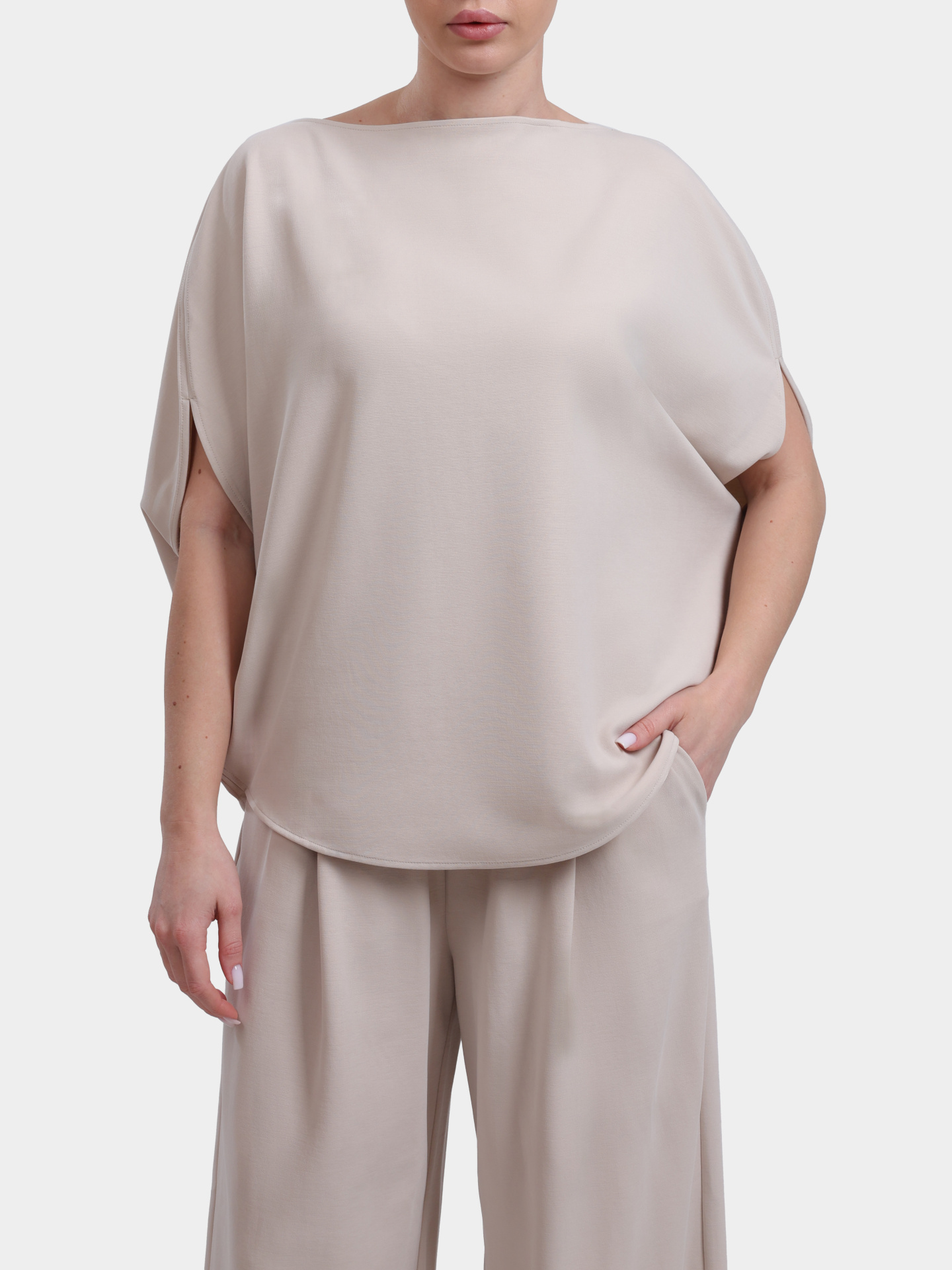 Блуза MEIMEIJ AB1 763 бежевая женская — купить в интернет-магазине Verdistore