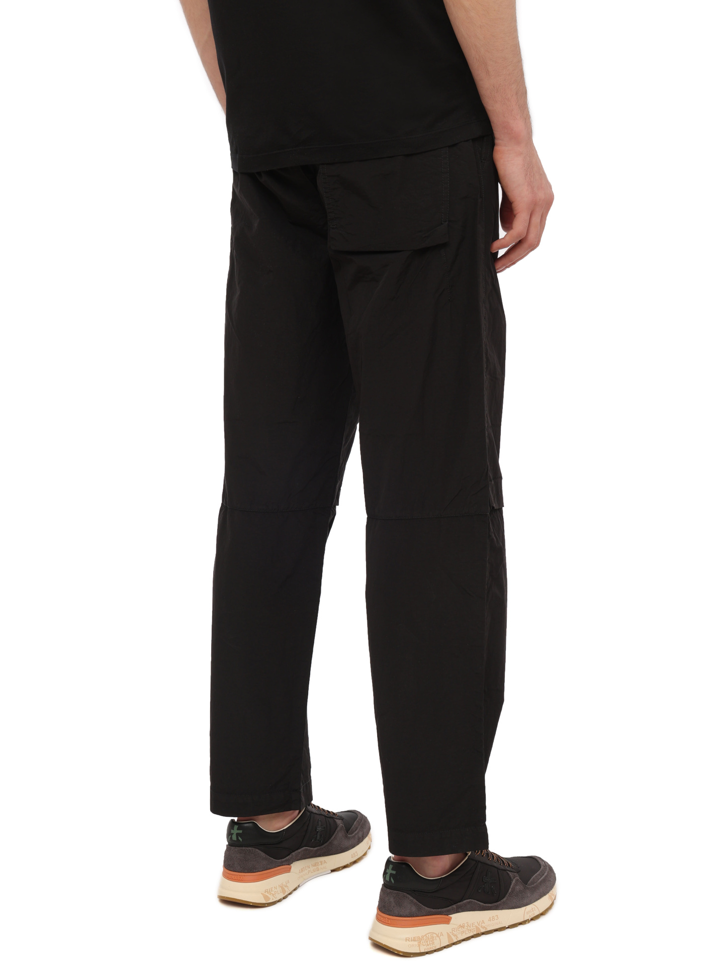 Брюки C.P. Company 16CMPA069A-005991G 999 черные мужские — купить в интернет-магазине Verdistore