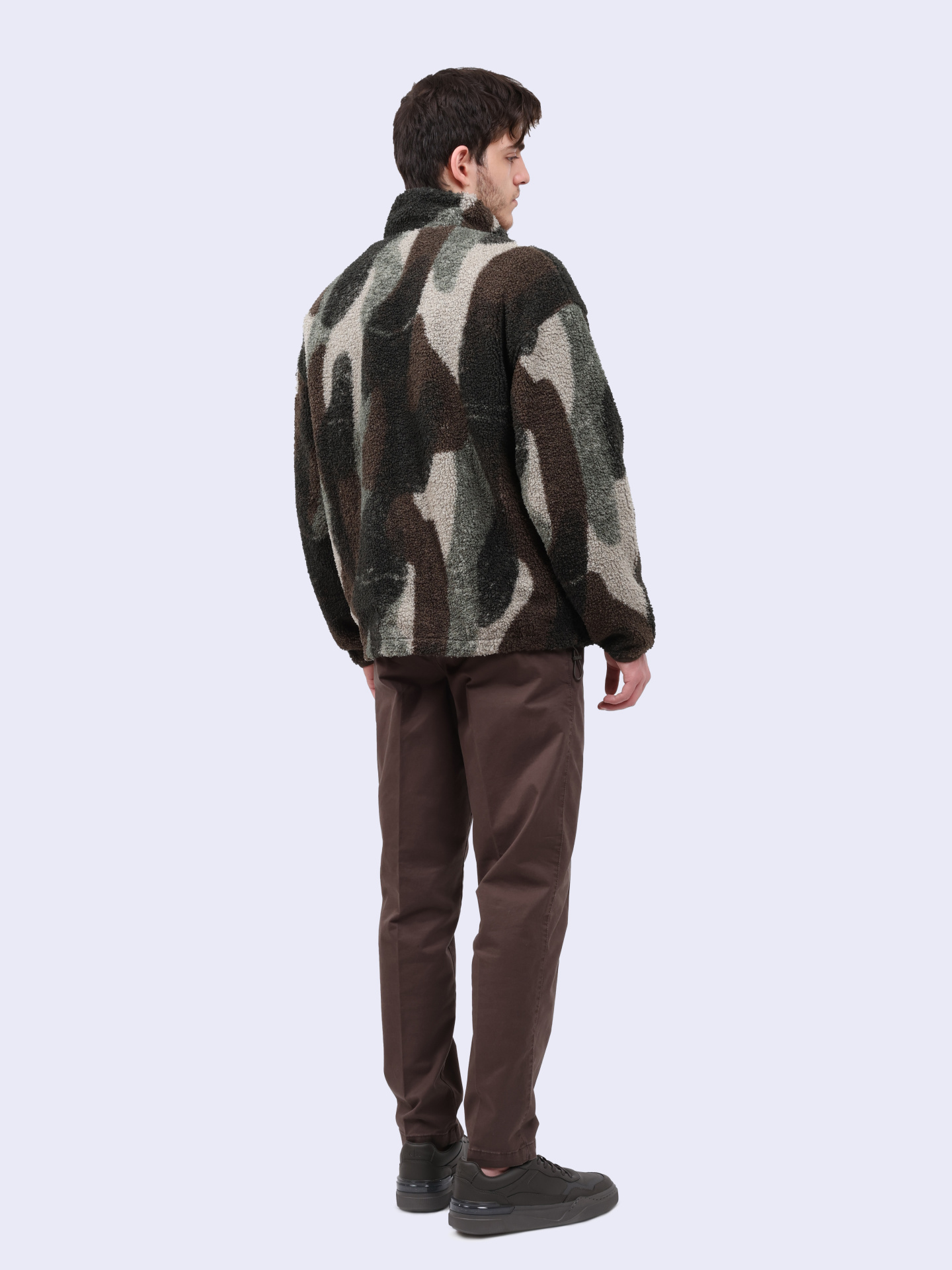Куртка Armani Exchange 6DZBHA ZJNGZ 5815 флисовая мужская — купить в интернет-магазине Verdistore