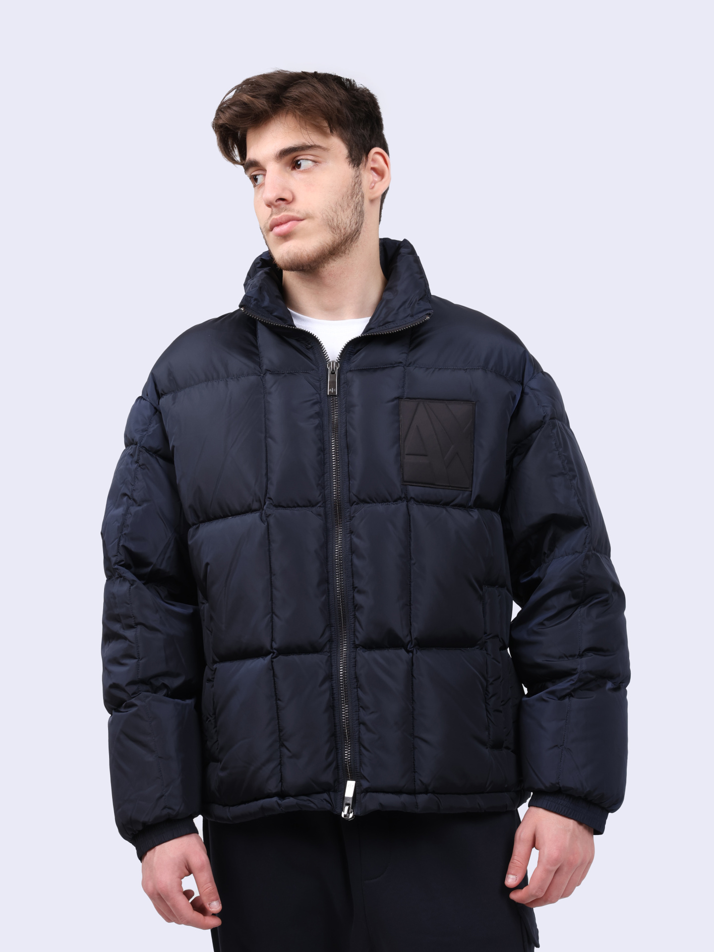 Куртка Armani Exchange 6DZB21 ZN4XZ 1510 темно-синяя мужская — купить в интернет-магазине Verdistore
