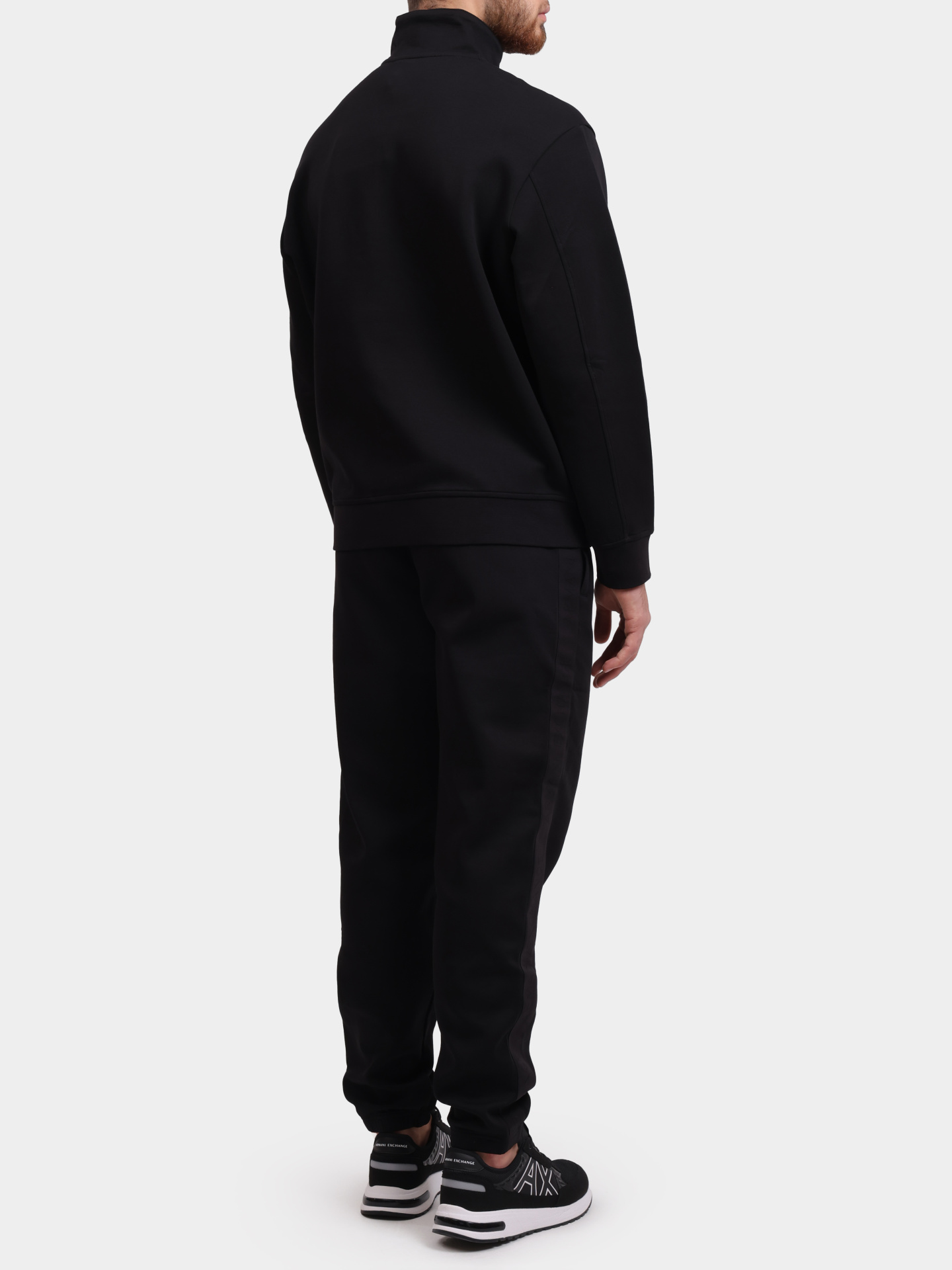 Джоггеры Armani Exchange XM001301 AF10818 UC001 черные мужские — купить в интернет-магазине Verdistore