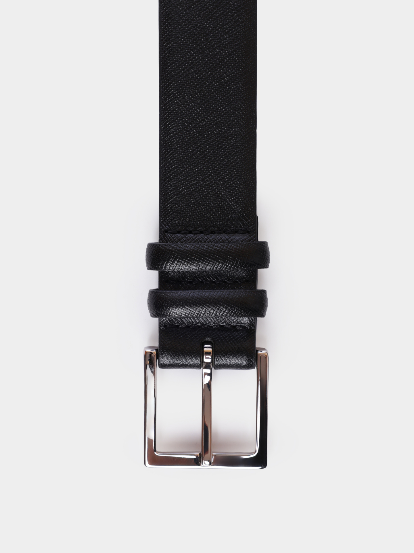 Ремень U08118 saffiano nero — купить в интернет-магазине Verdistore