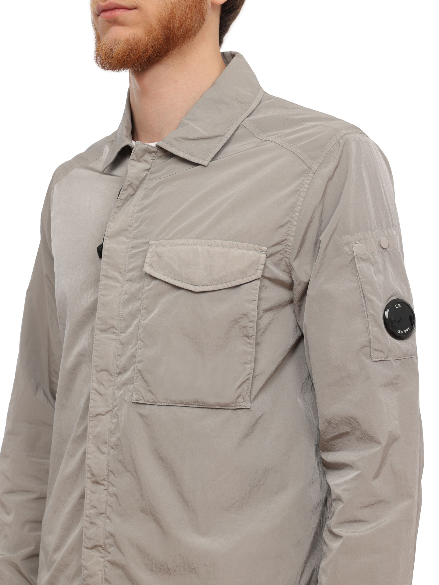 Куртка C.P. Company 16CMOS039A-005904G 913 светло-серая мужская — купить в интернет-магазине Verdistore