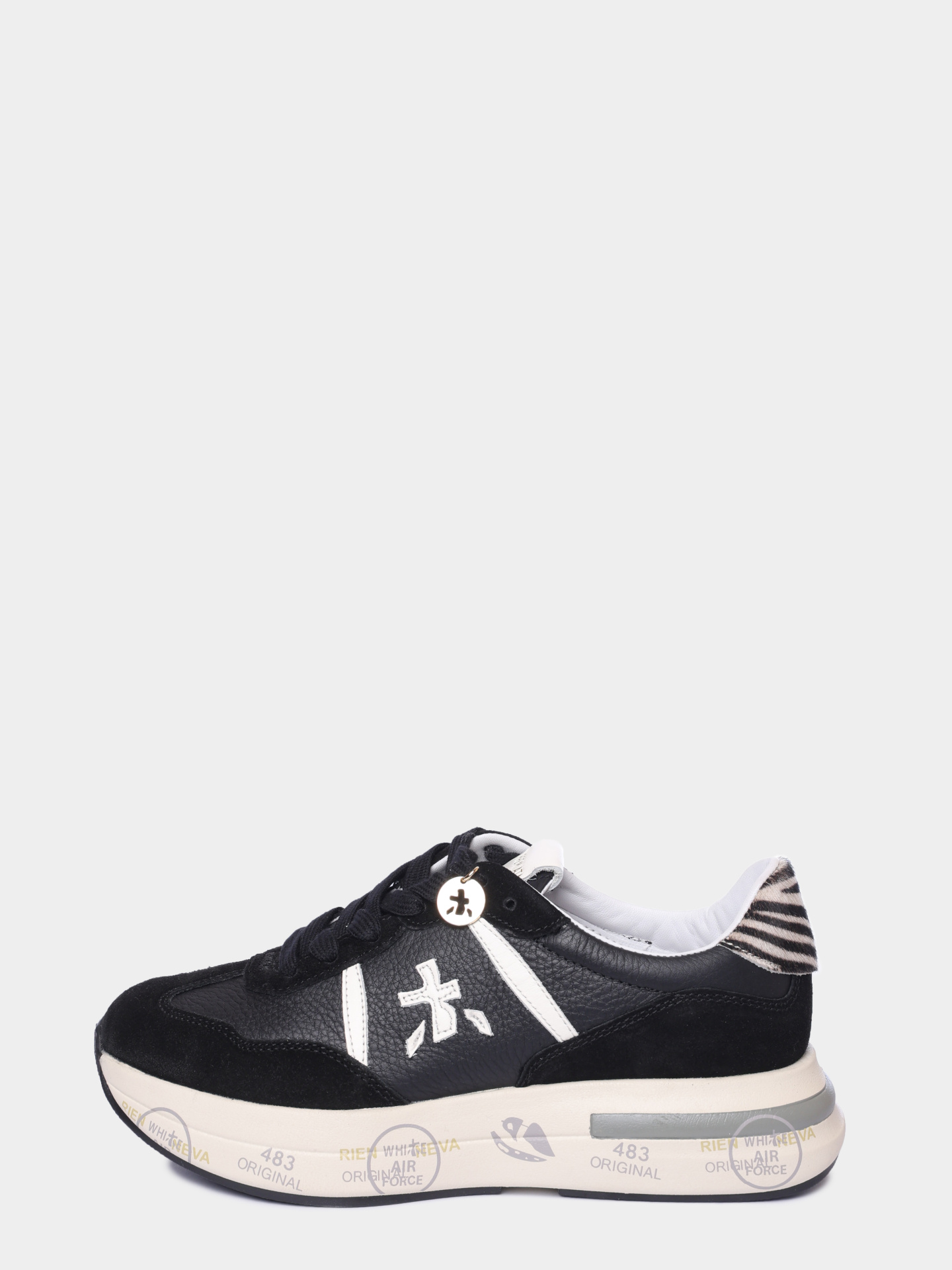 Кроссовки Premiata CASSIE VAR 7681 комбинированные женские — купить в интернет-магазине Verdistore