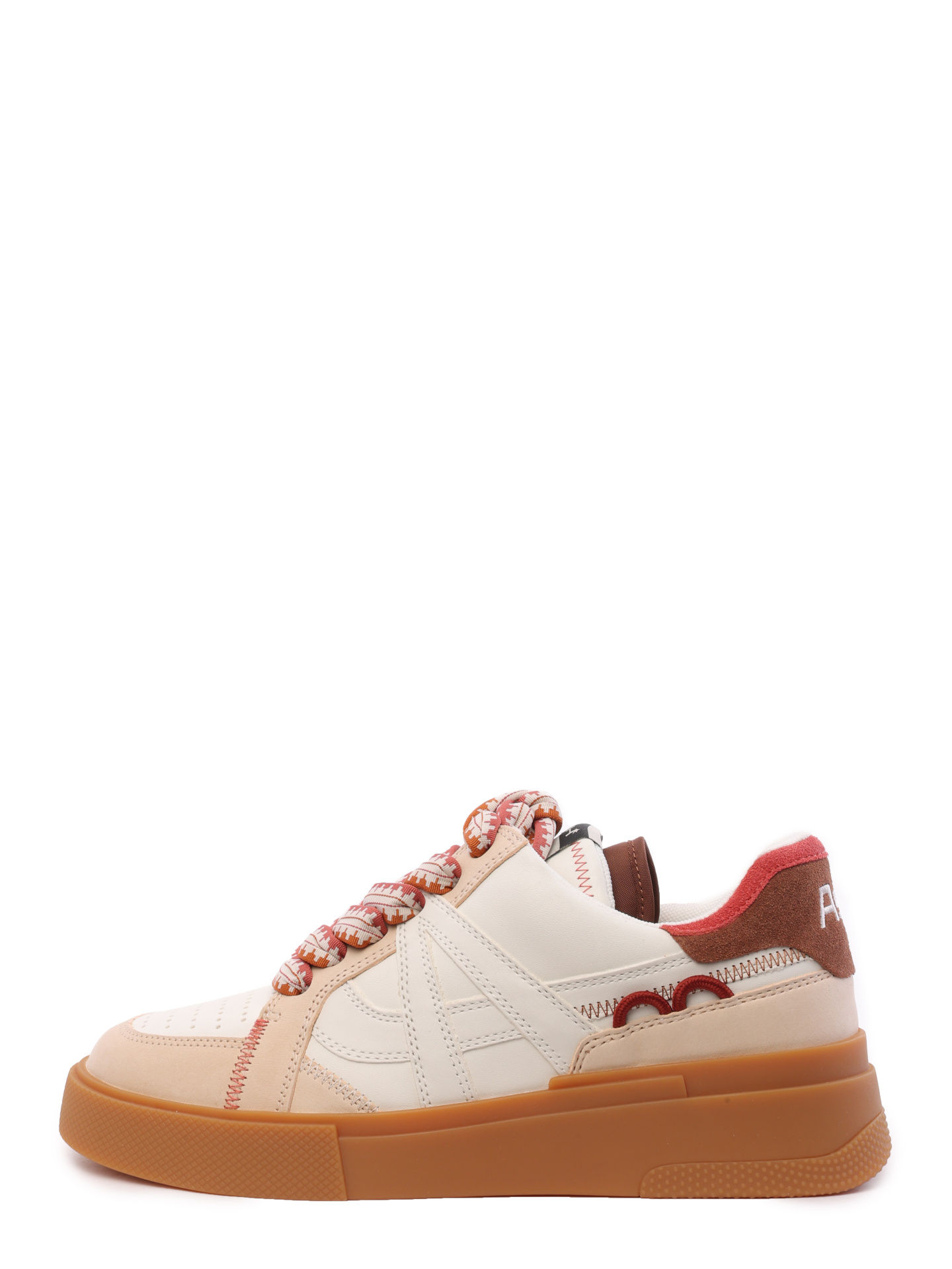 Кеды ASH 9AH.AH130614.T комбинированные женские с контрастными вставками — купить в интернет-магазине Verdistore