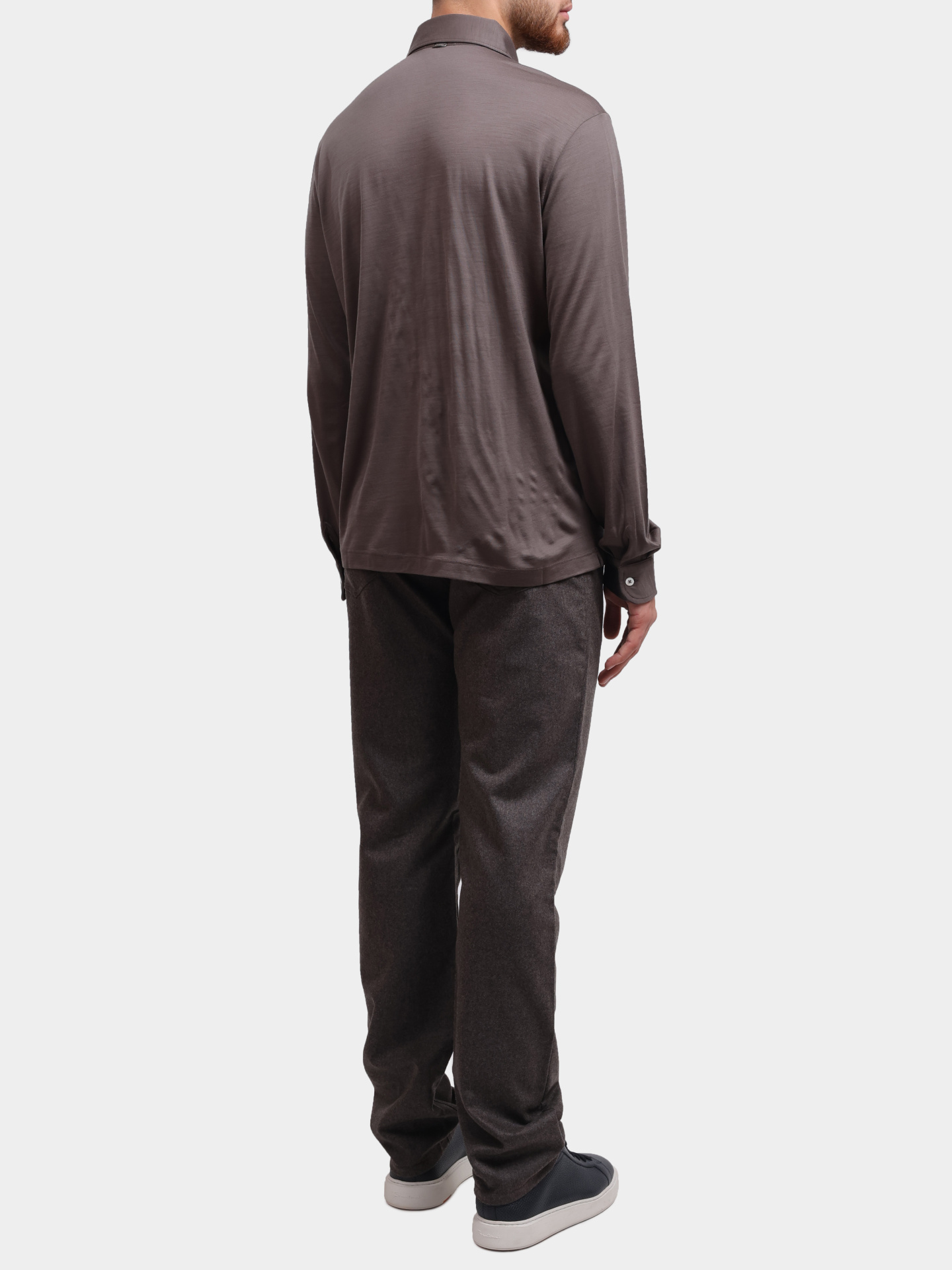 Поло Herno JPL0009UR 52068 2700 шерстяное мужское — купить в интернет-магазине Verdistore