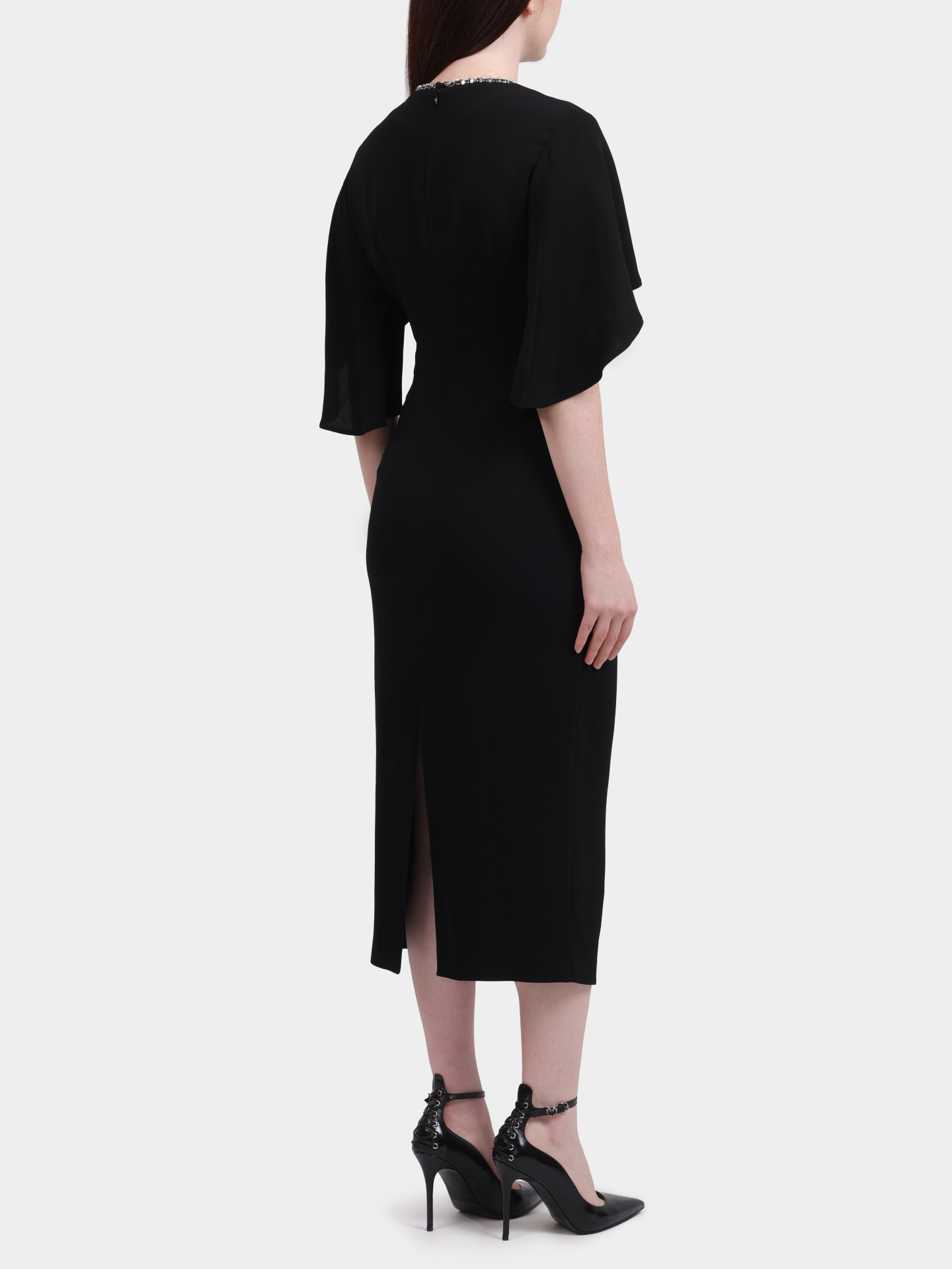 Платье Pinko 105583 A2Q2 Z99 черное женское — купить в интернет-магазине Verdistore