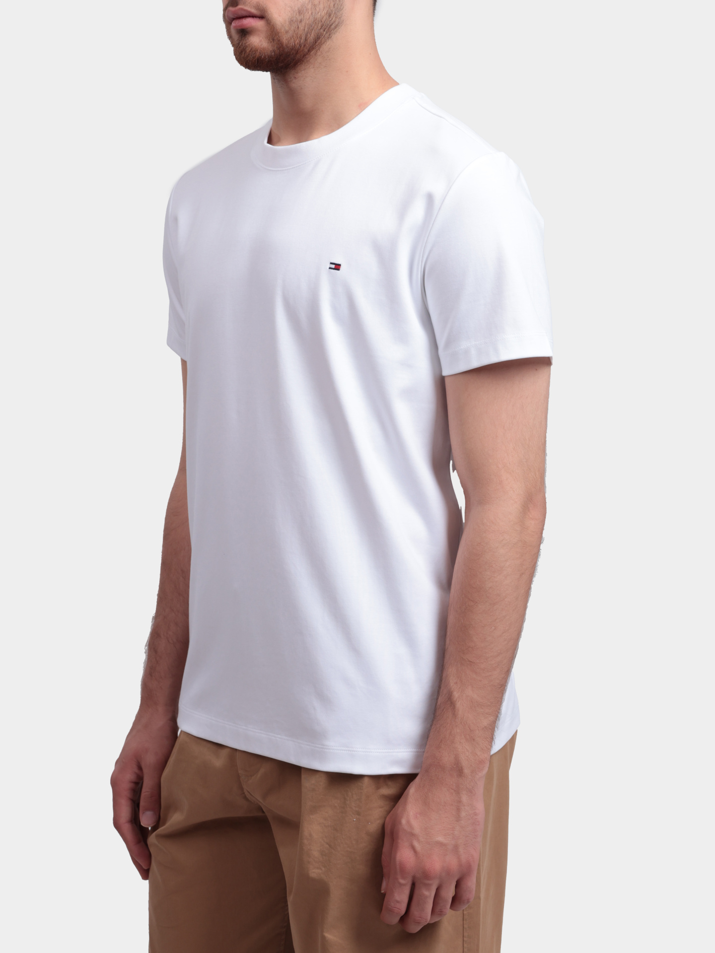 Футболка Tommy Jeans MW0MW33202 YBR хлопковая мужская — купить в интернет-магазине Verdistore