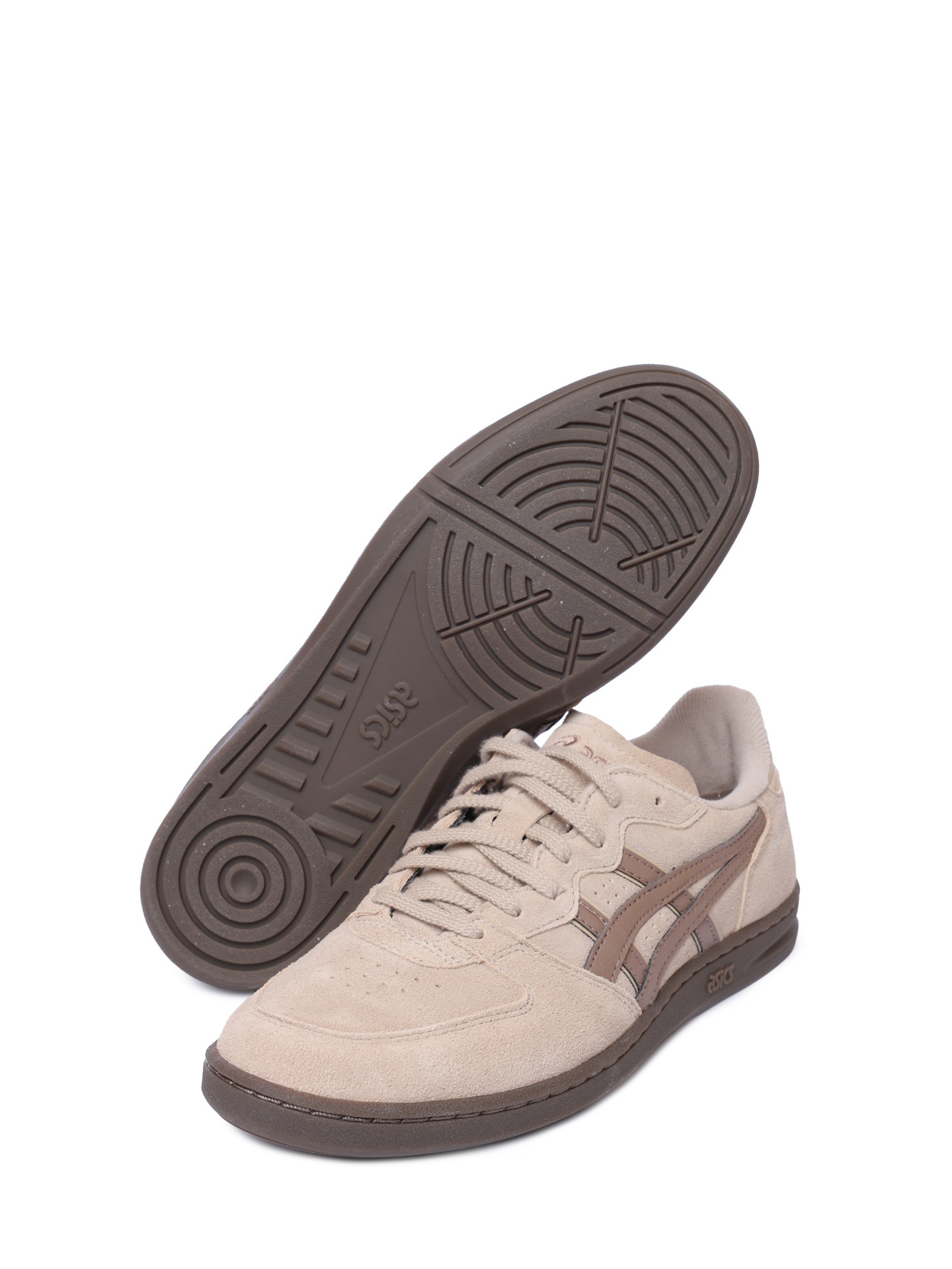 Кеды Asics 1203A452 021 бежевые мужские из замши — купить в интернет-магазине Verdistore