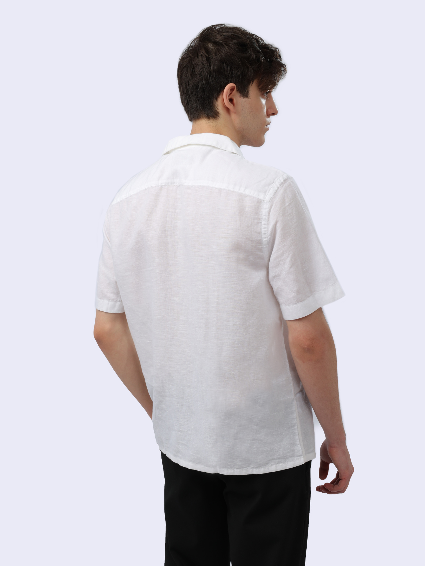 Рубашка Calvin Klein K10K109521 белая мужская — купить в интернет-магазине Verdistore