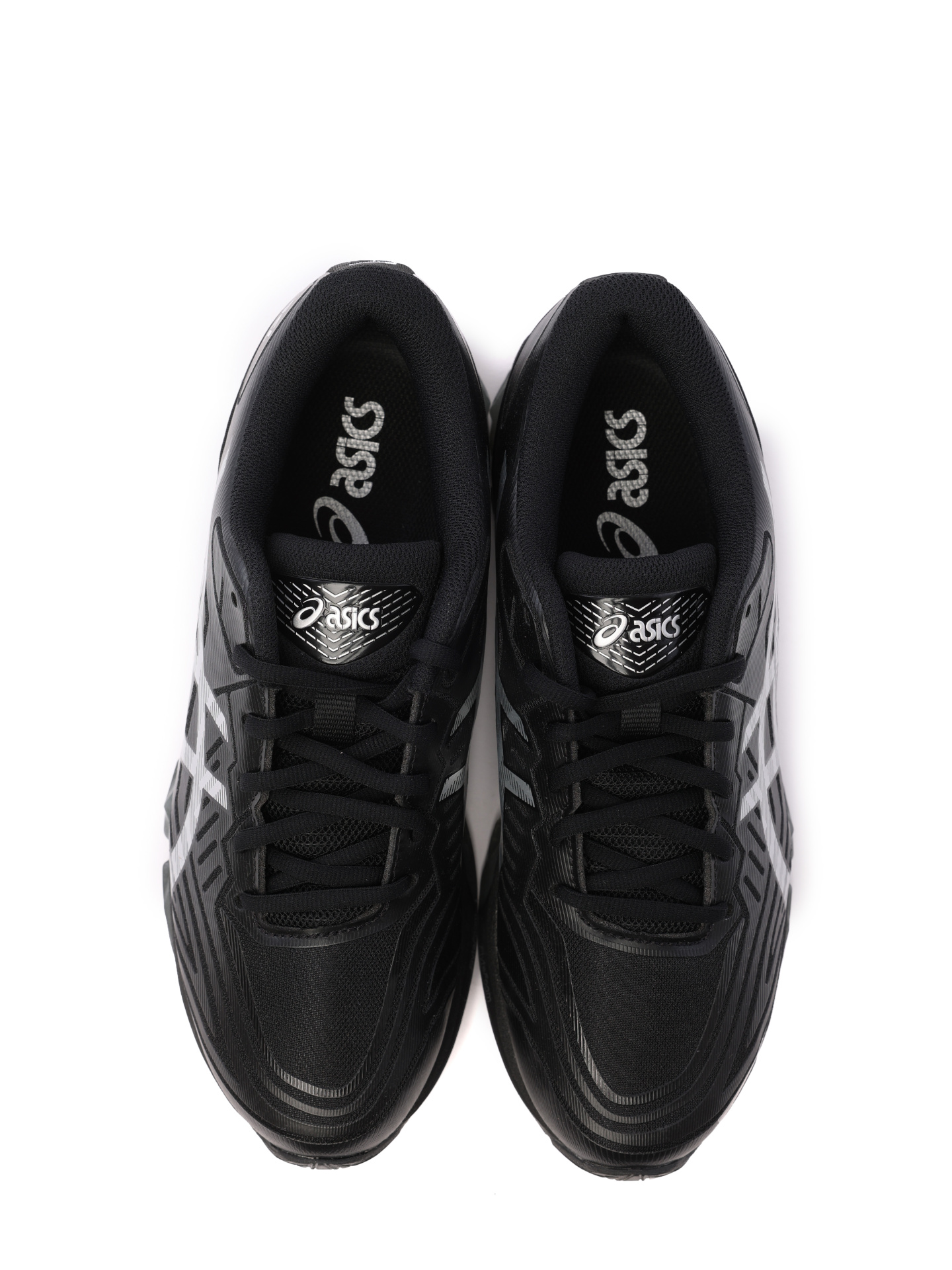 Кроссовки Asics 1201A481 черные мужские с текстильными вставками — купить в интернет-магазине Verdistore