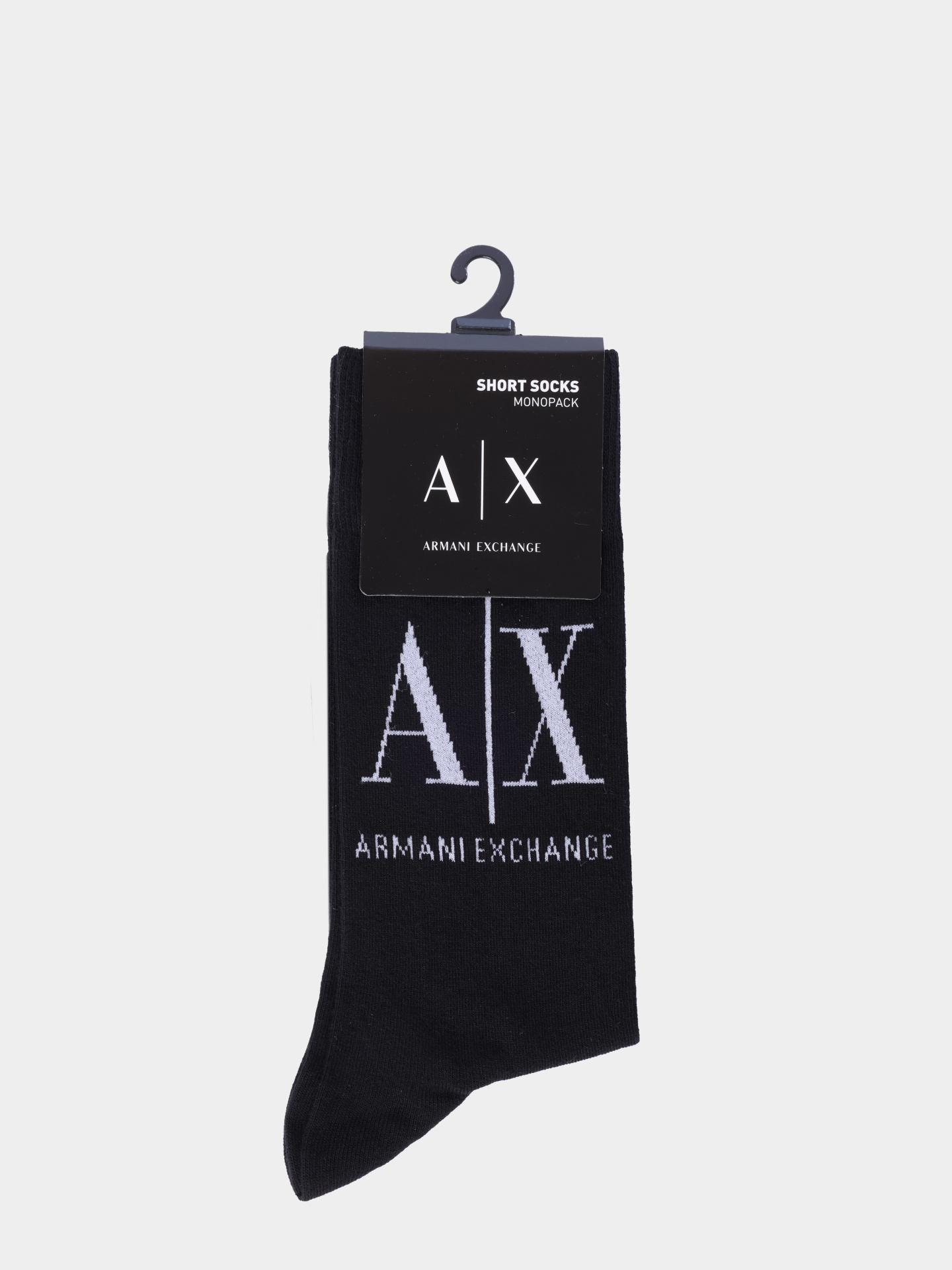 Носки Armani Exchange 953033 CC653 00020 черные мужские — купить в интернет-магазине Verdistore