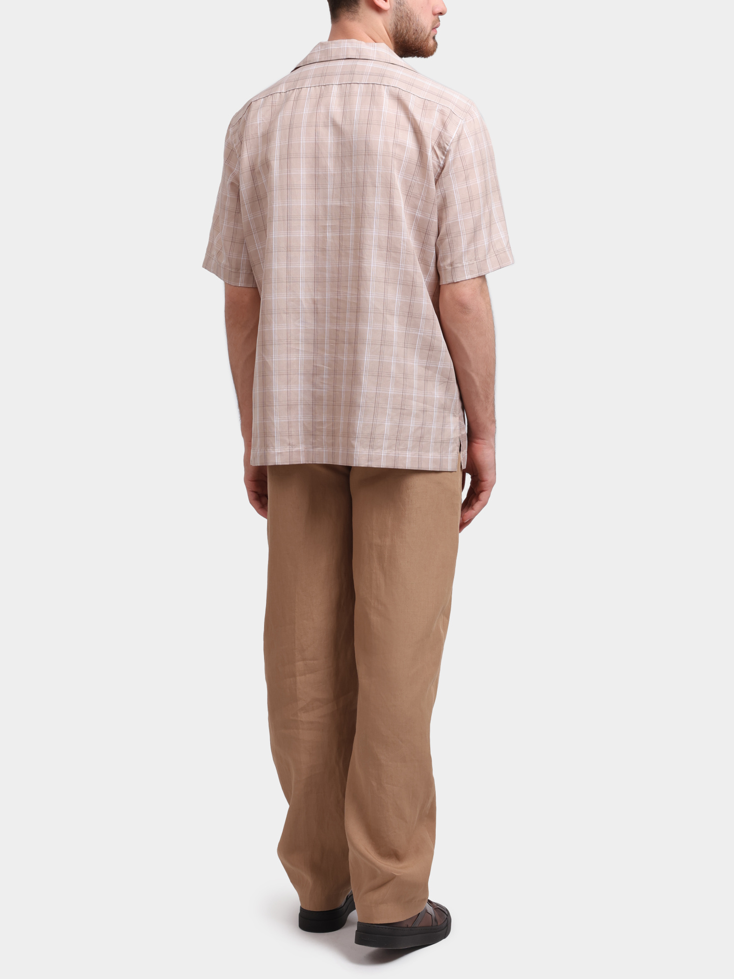 Рубашка Lardini PA KLOP PAC1988 мужская с короткими рукавами — купить в интернет-магазине Verdistore