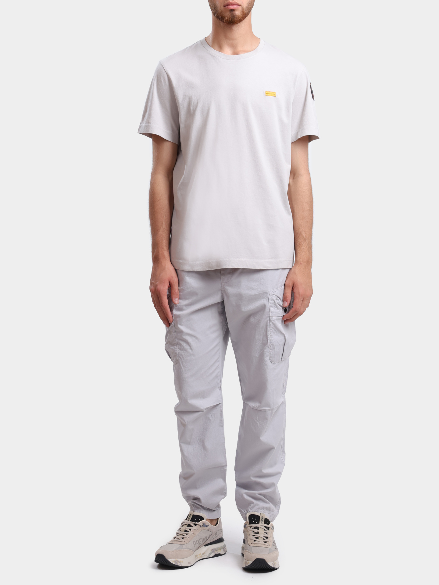 Футболка Parajumpers IT03 ICINIC TEE 0324 хлопковая мужская — купить в интернет-магазине Verdistore