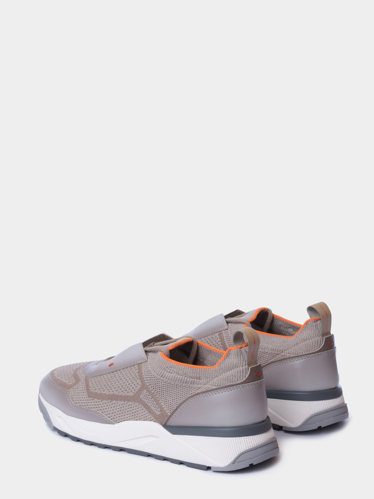 Кроссовки Santoni MBIG22135BGRCOTZM50 комбинированные мужские — купить в интернет-магазине Verdistore