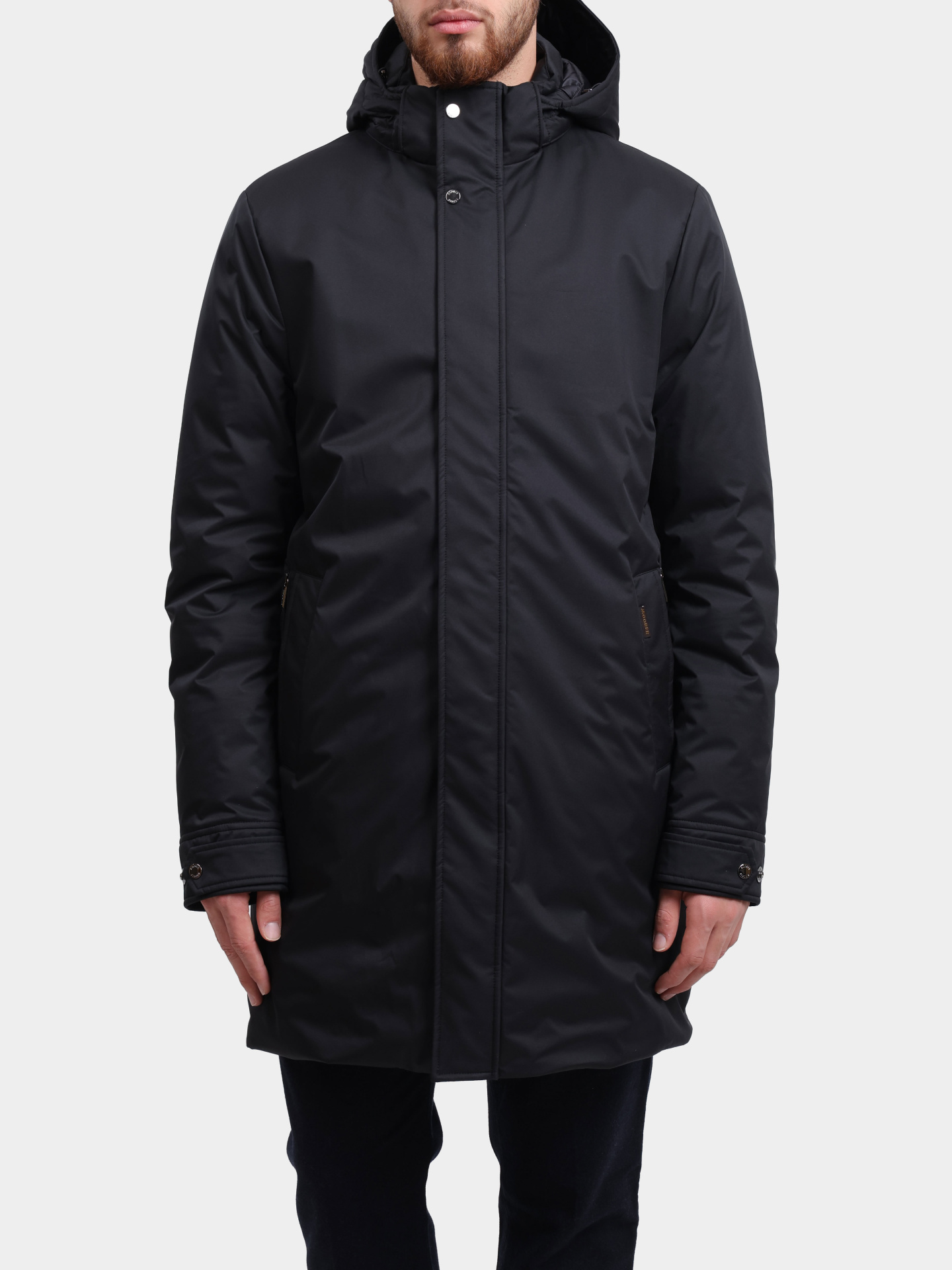 Пуховик MooRER VERMONT-ADS U0001 черный мужской — купить в интернет-магазине Verdistore