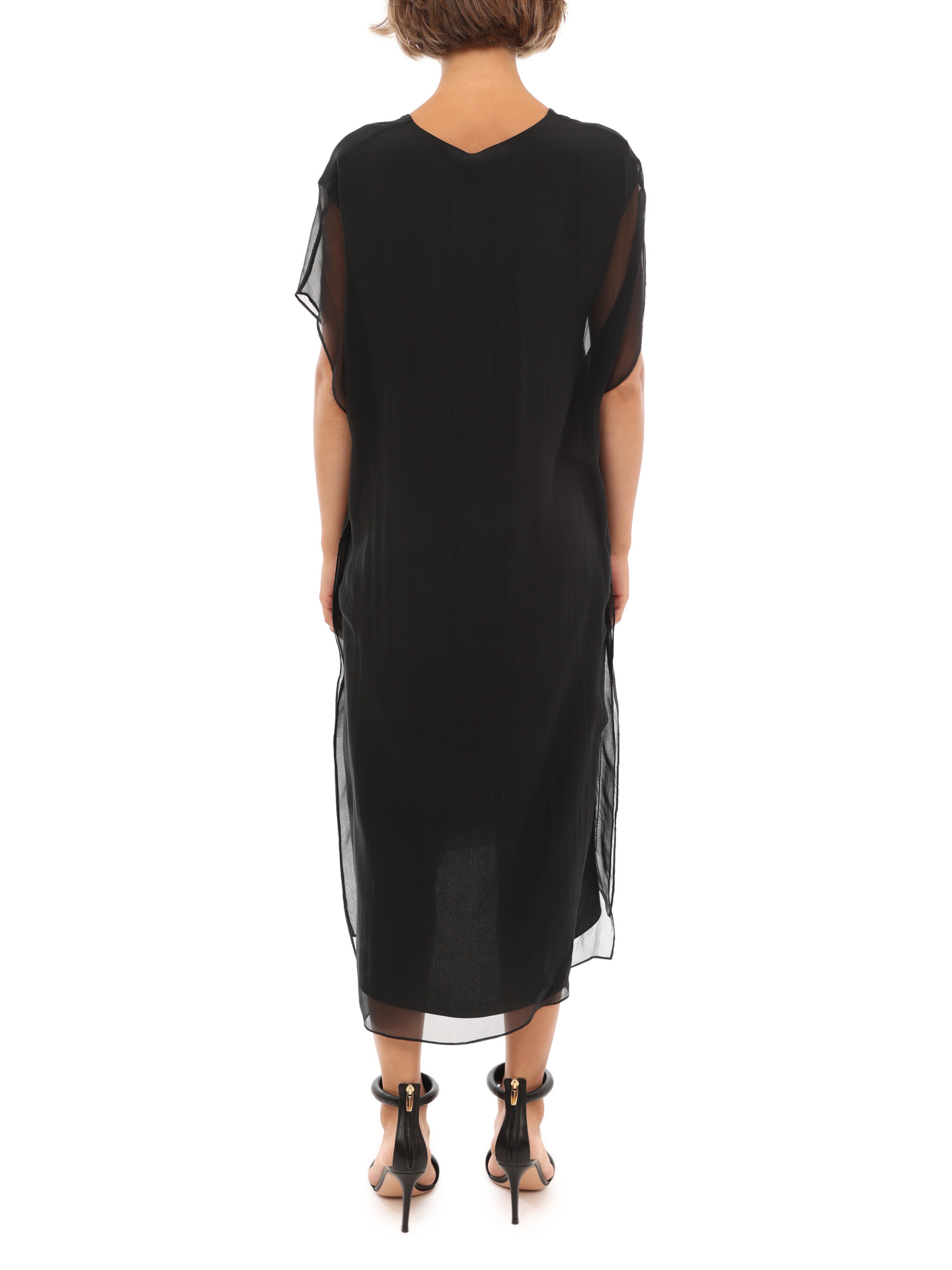 Платье Brunello Cucinelli MA928AF571 C2355 черное женское — купить в интернет-магазине Verdistore