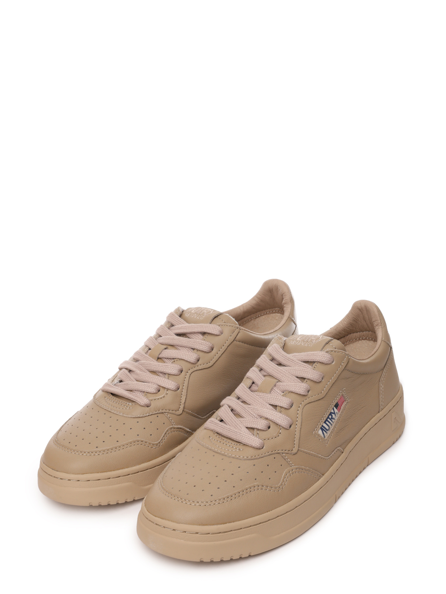 Кеды Autry AULM-SG20 бежевые мужские из кожи — купить в интернет-магазине Verdistore