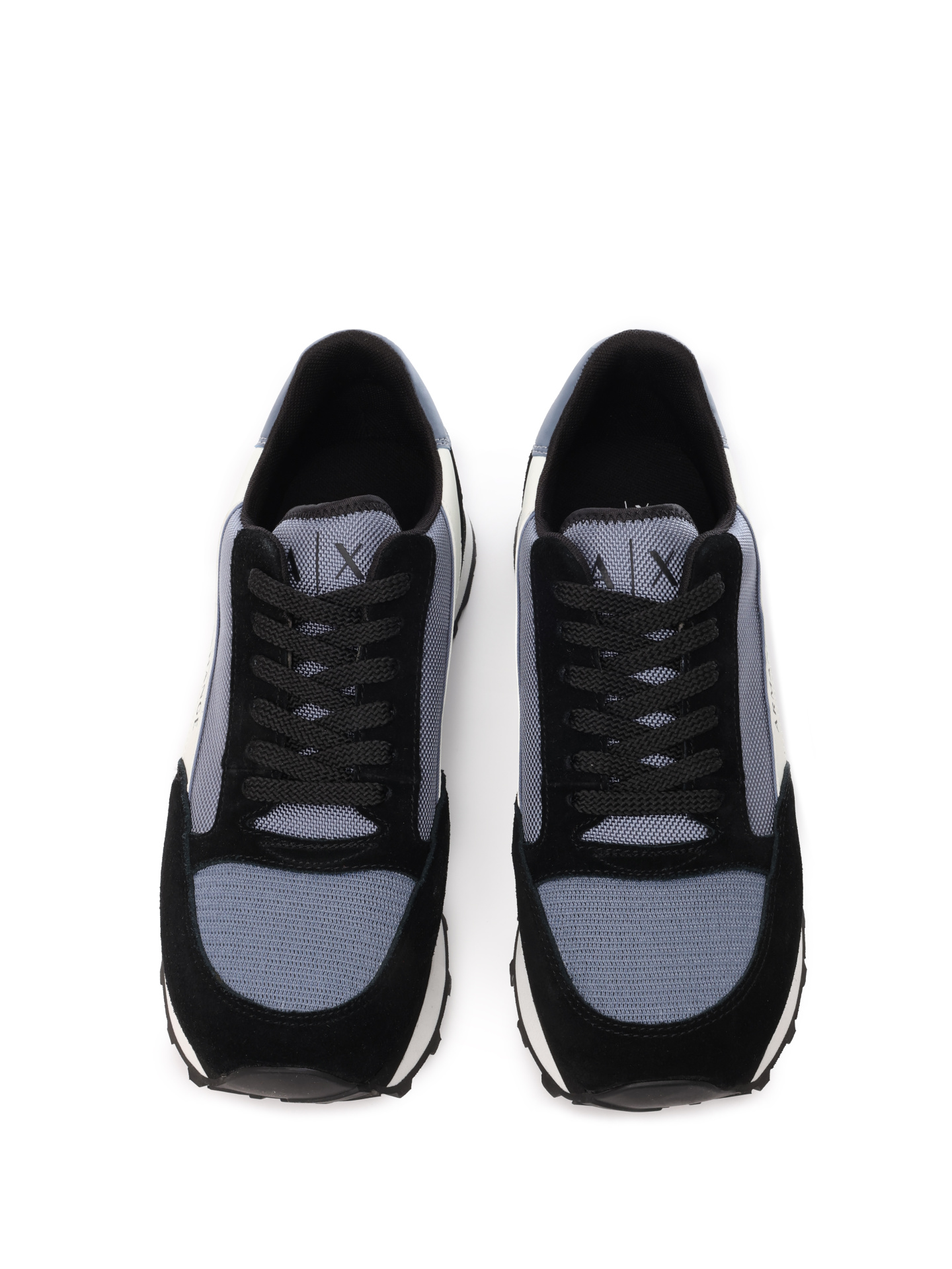 Кроссовки Armani Exchange XUX083 XV263 A017 комбинированные мужские с логотипом — купить в интернет-магазине Verdistore